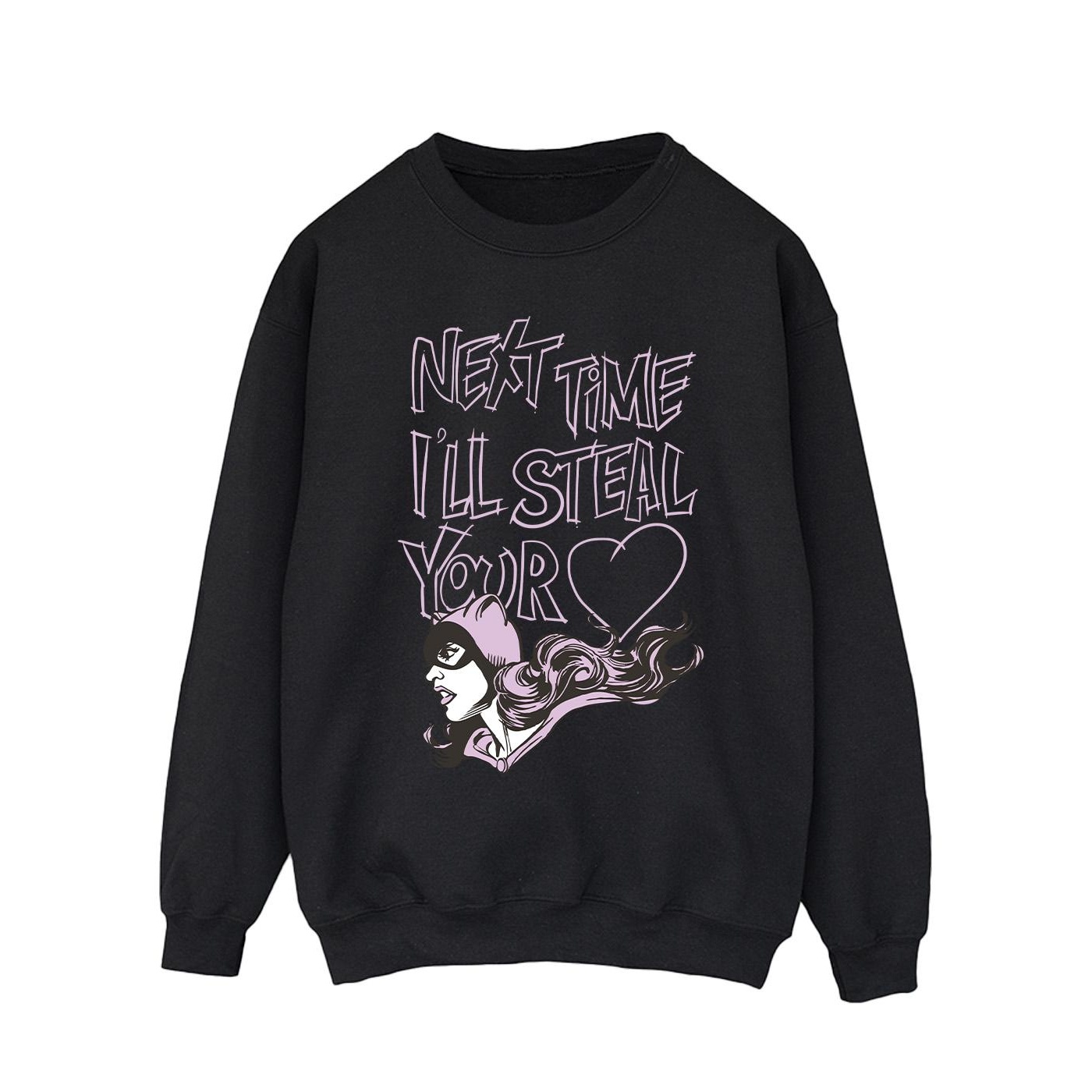 DC Comics Heren batman batgirl i´ll steal your heart sweatshirt