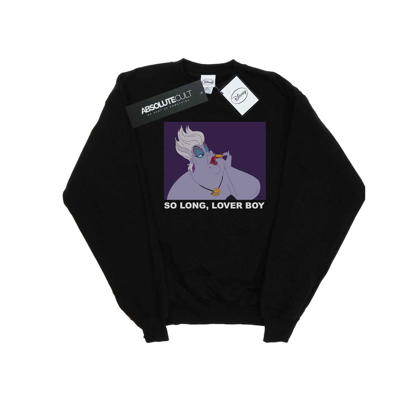 Li-cense Disney dames de kleine zeemeermin ursula lover boy sweatshirt