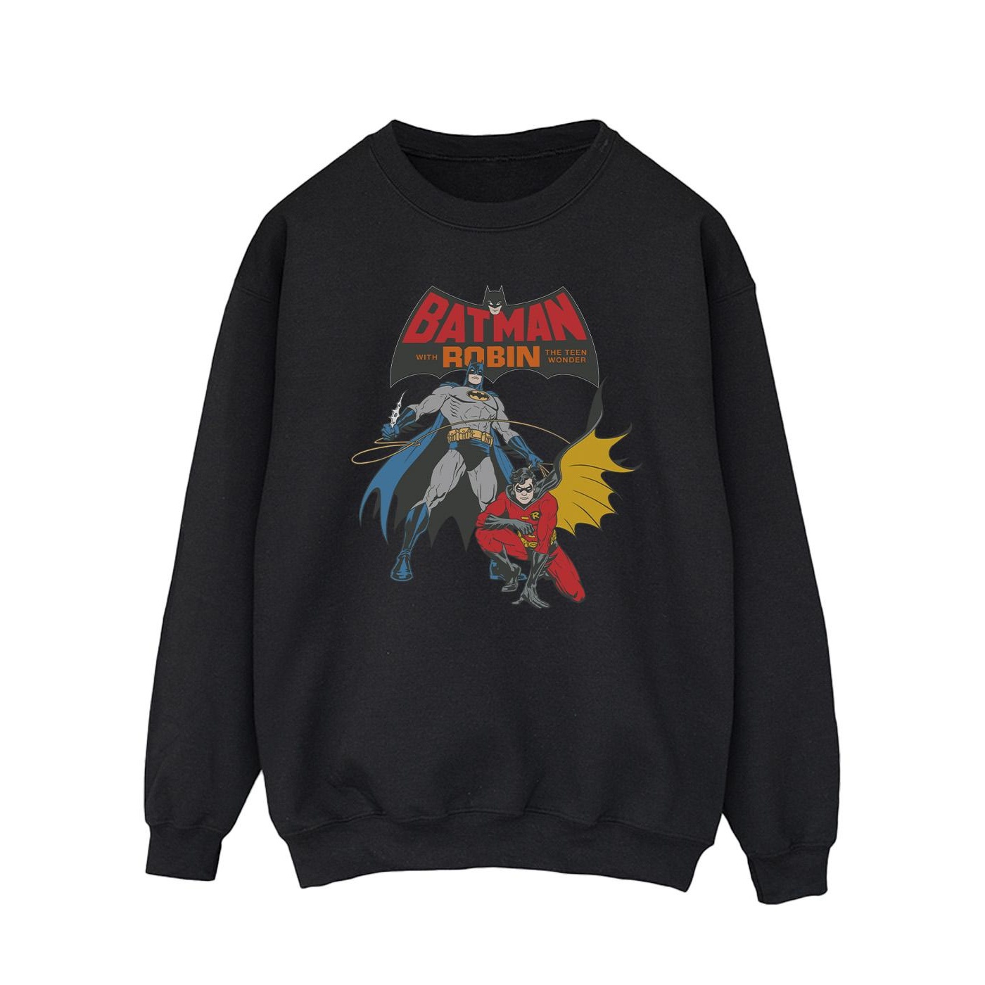 DC Comics Heren batman en robin sweatshirt