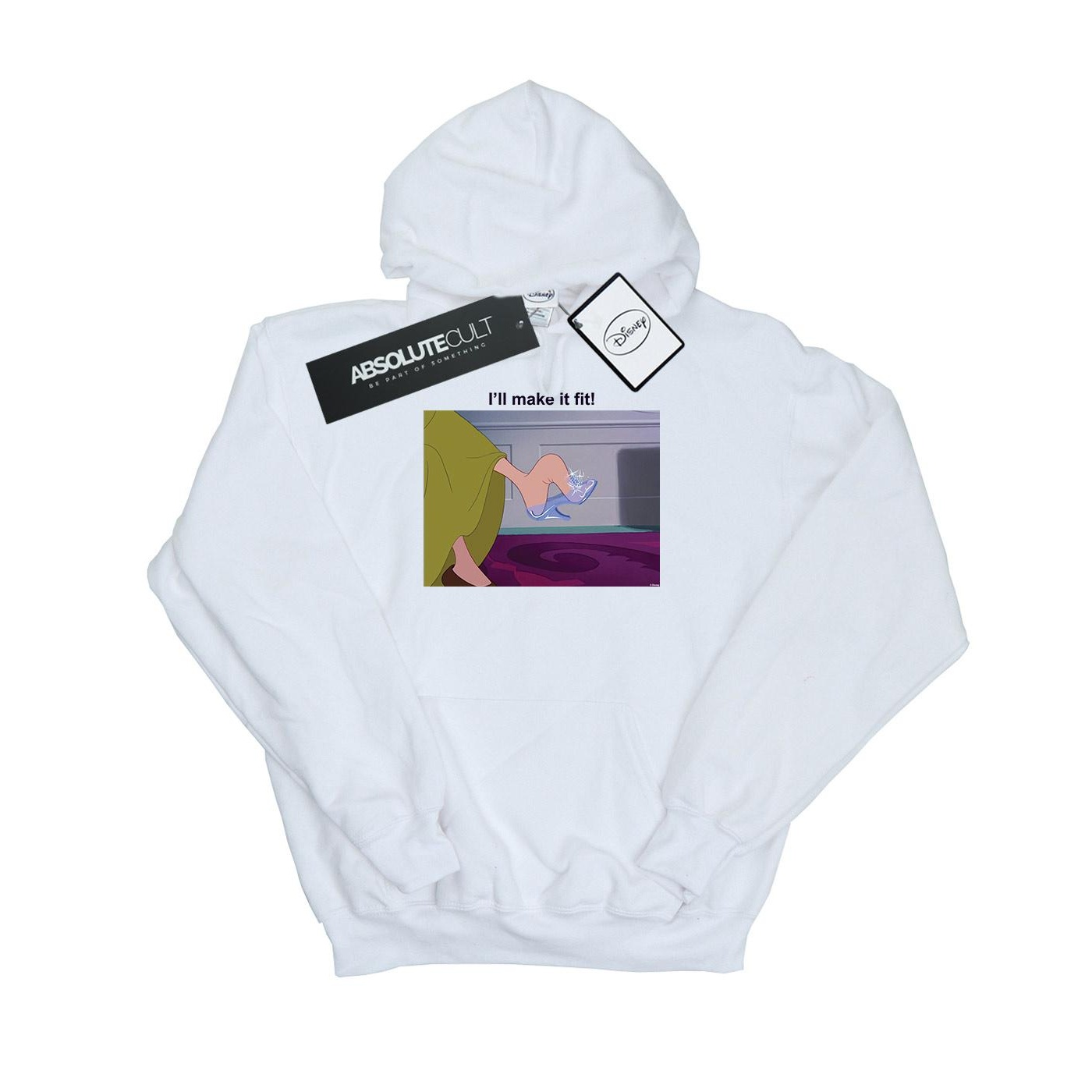Li-cense Disney princess jongens i'll make it fit hoodie