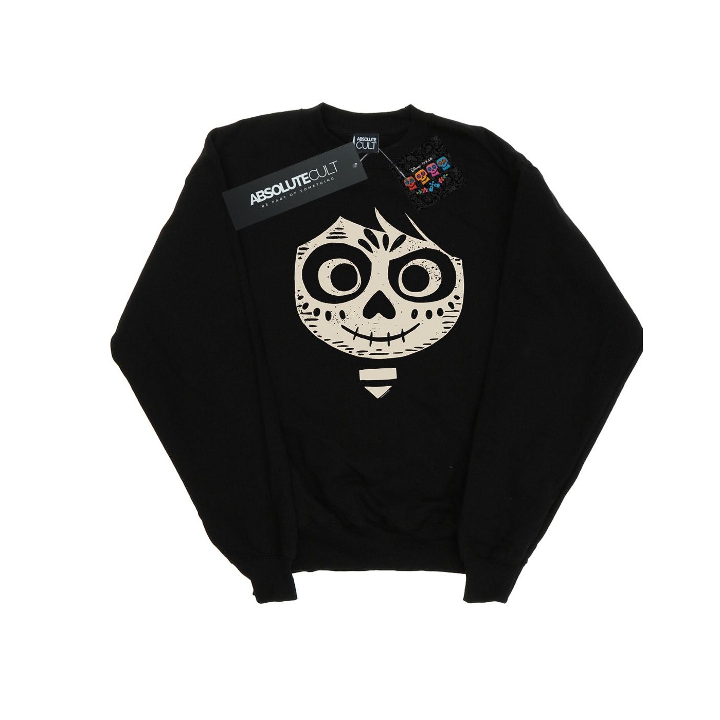 Li-cense Disney heren coco miguel skelet gezicht sweatshirt