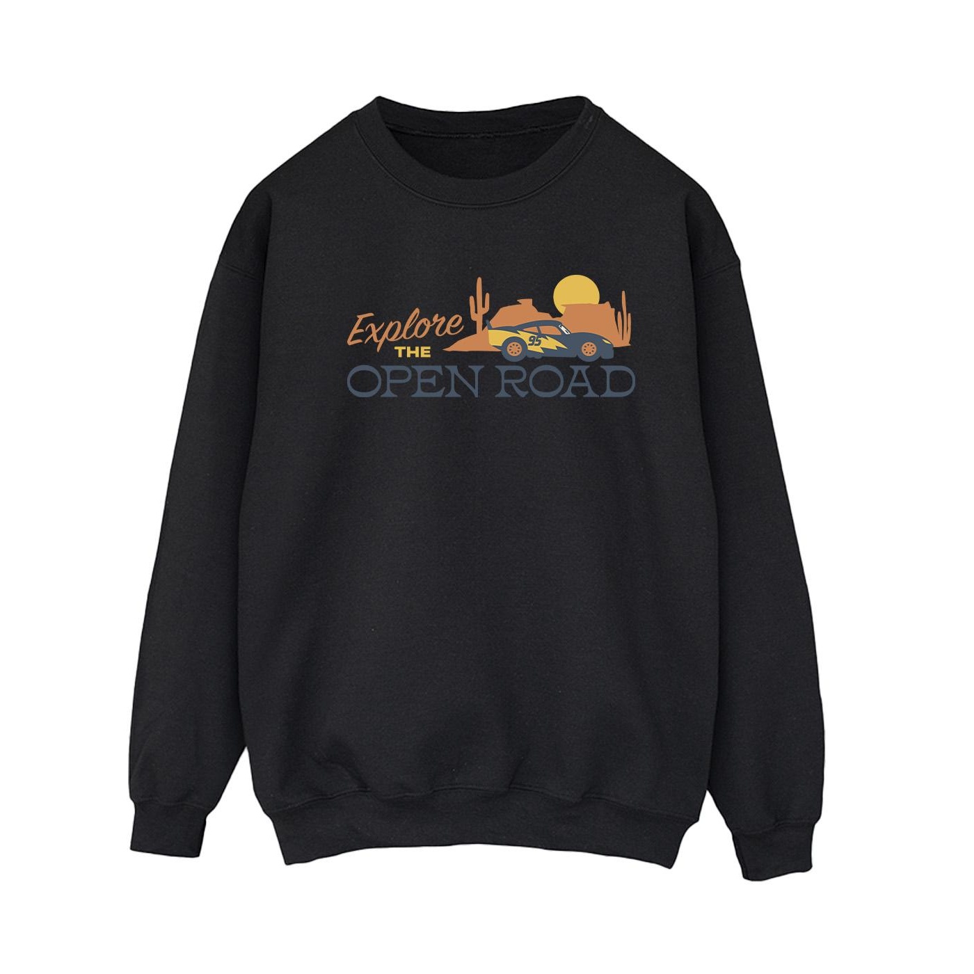 Disney Dames cars explore the open road sweatshirt