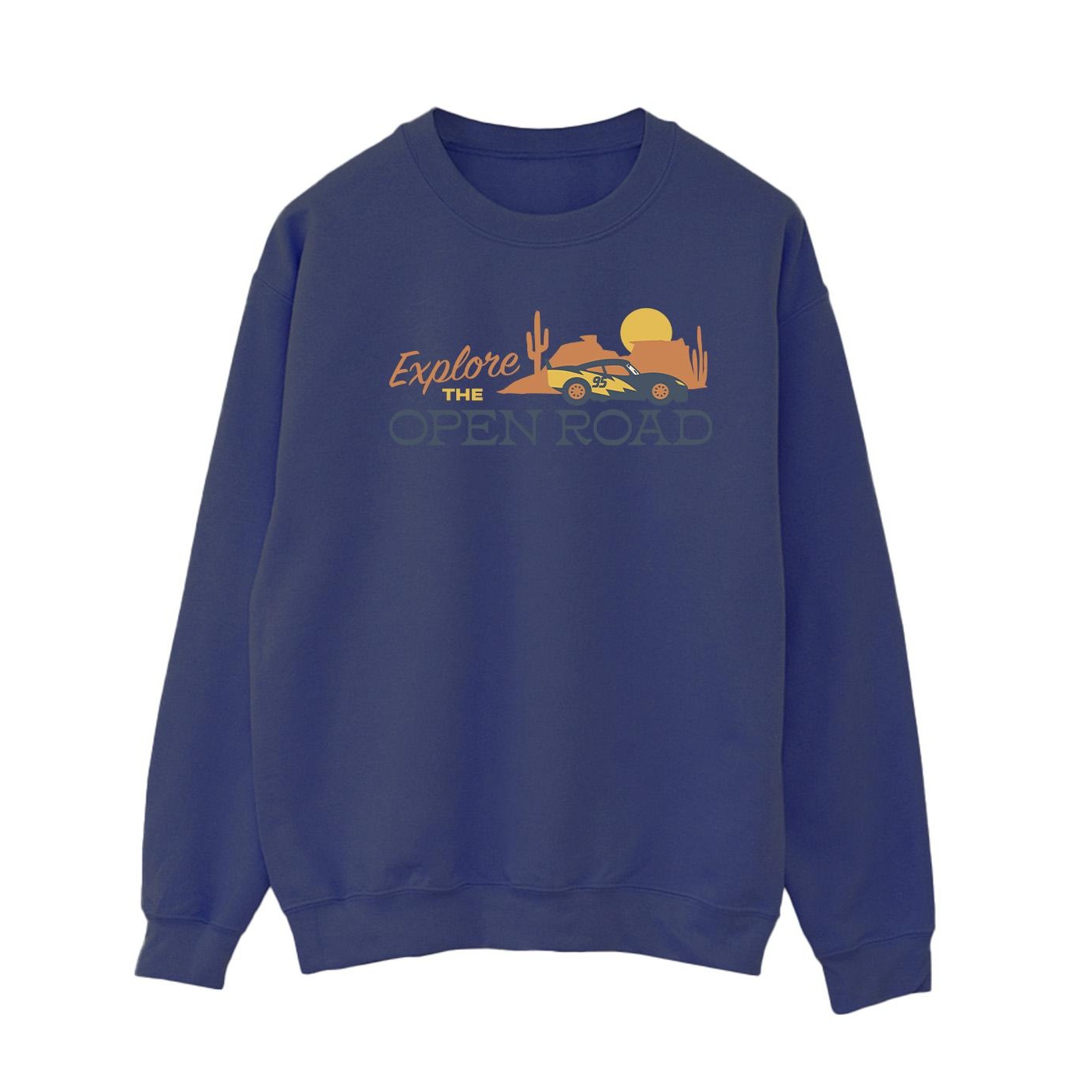 Disney Dames cars explore the open road sweatshirt