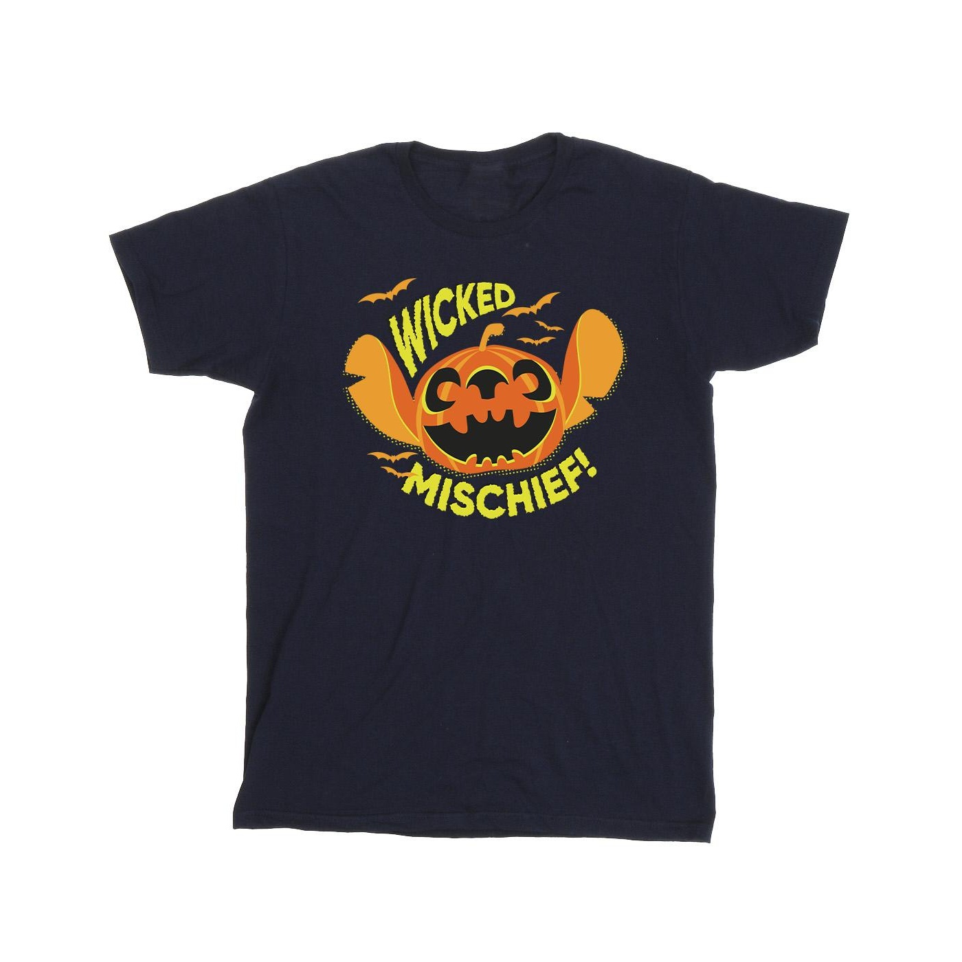 Li-cense Disney heren lilo en stitch wicked mischief t-shirt