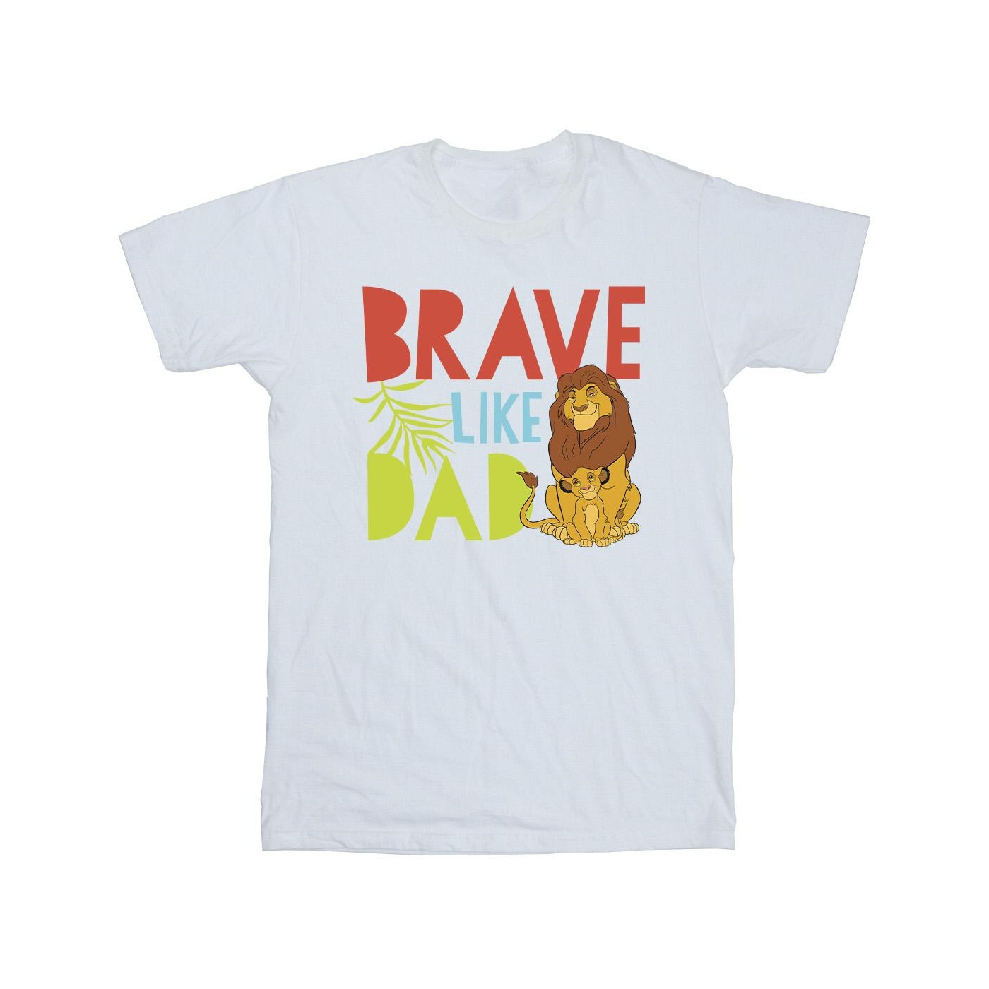 Li-cense Disney heren the lion king dapper zoals papa t-shirt