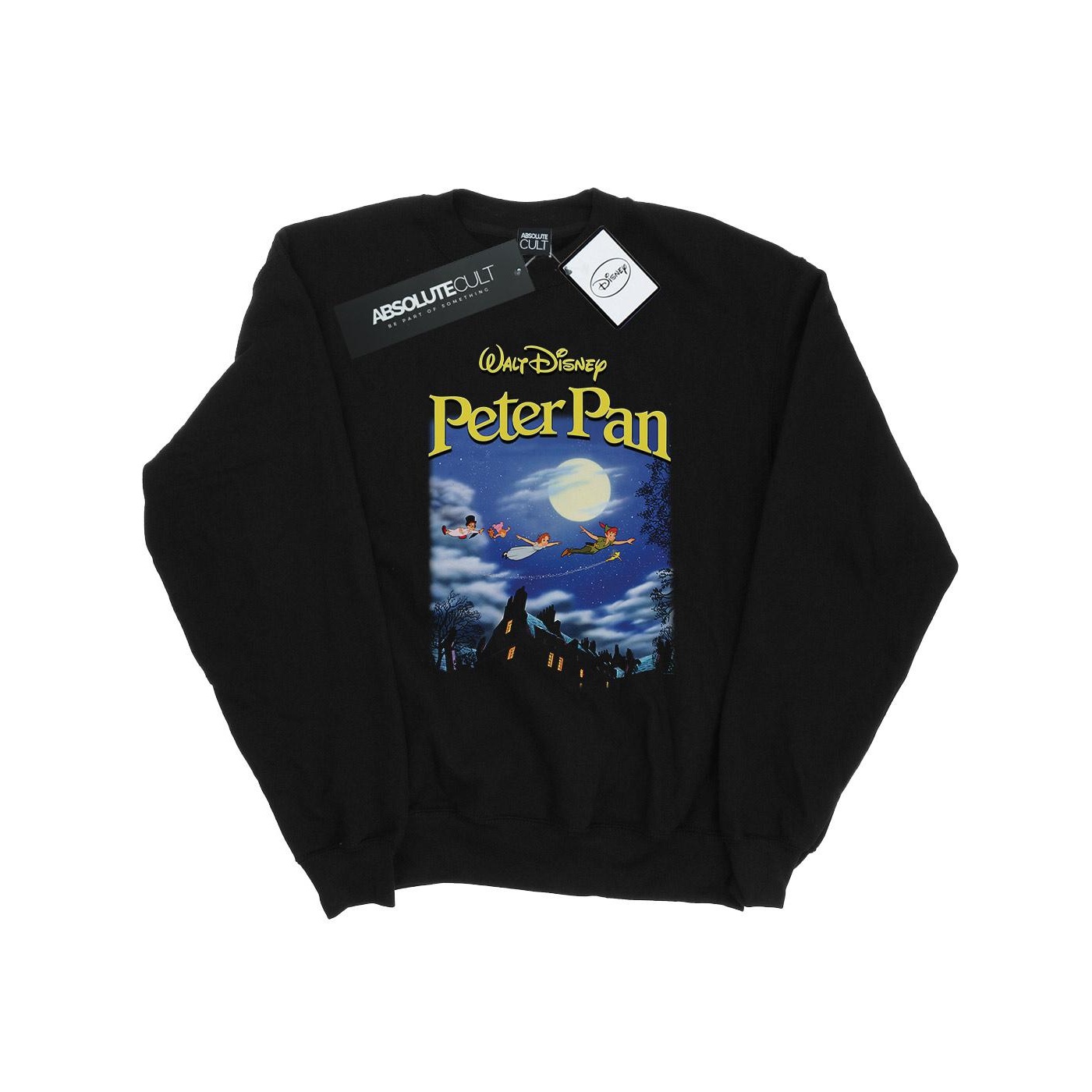 Li-cense Disney heren peter pan come with me hommage sweatshirt