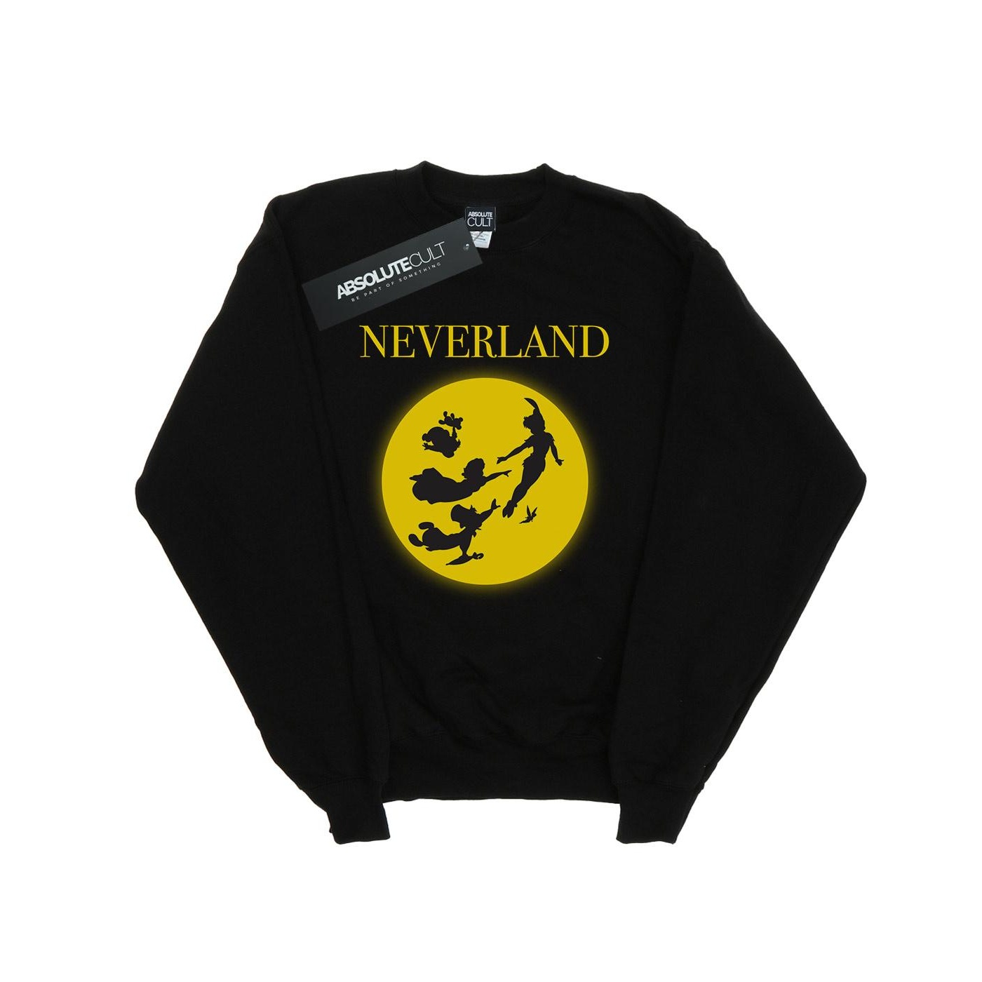 Li-cense Disney heren peter pan maan silhouetten sweatshirt