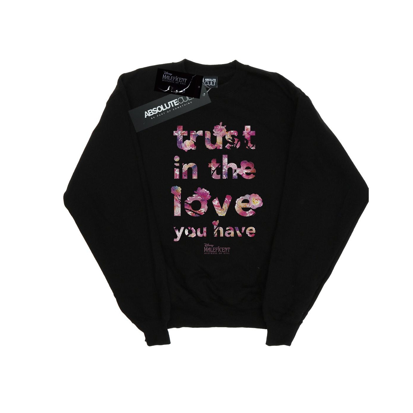 Li-cense Disney jongens maleficent meesteres van het kwaad vertrouwen in de liefde sweatshirt