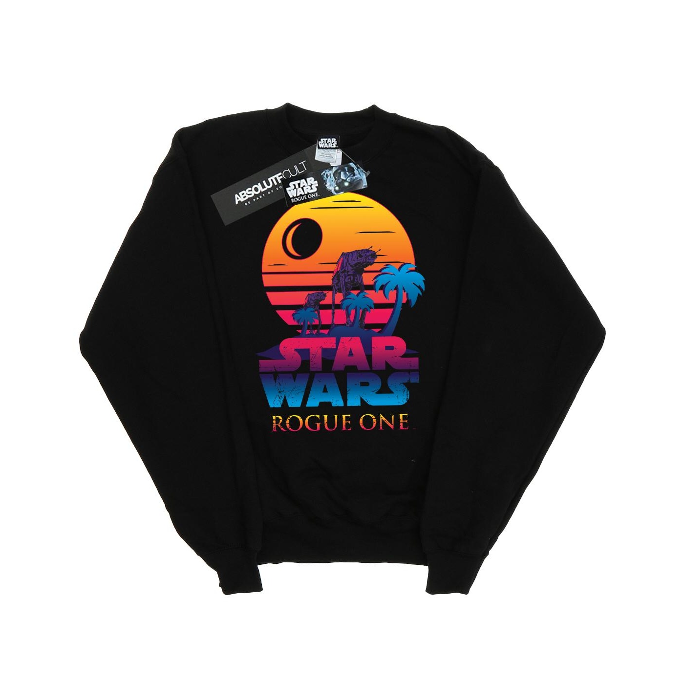 Li-cense Star wars heren rogue one logo sunset sweatshirt