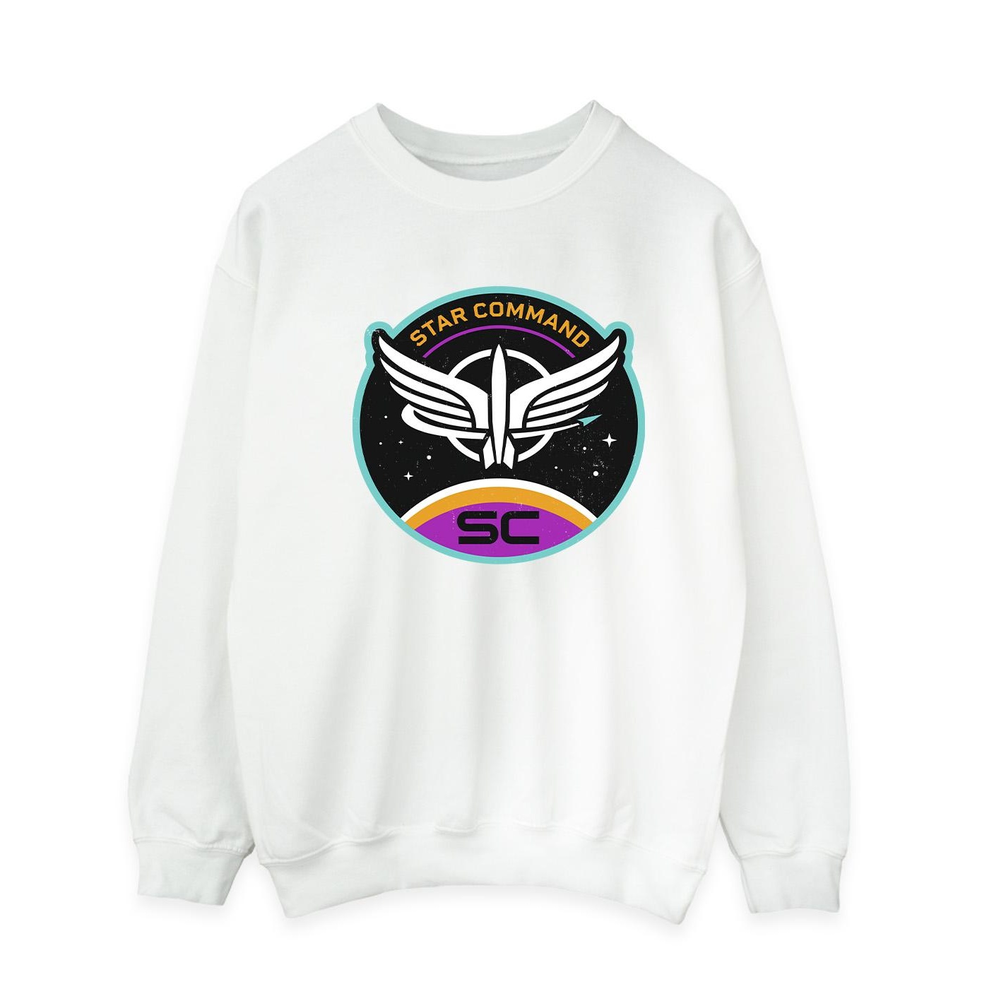 Li-cense Disney heren lightyear star command circle sweatshirt