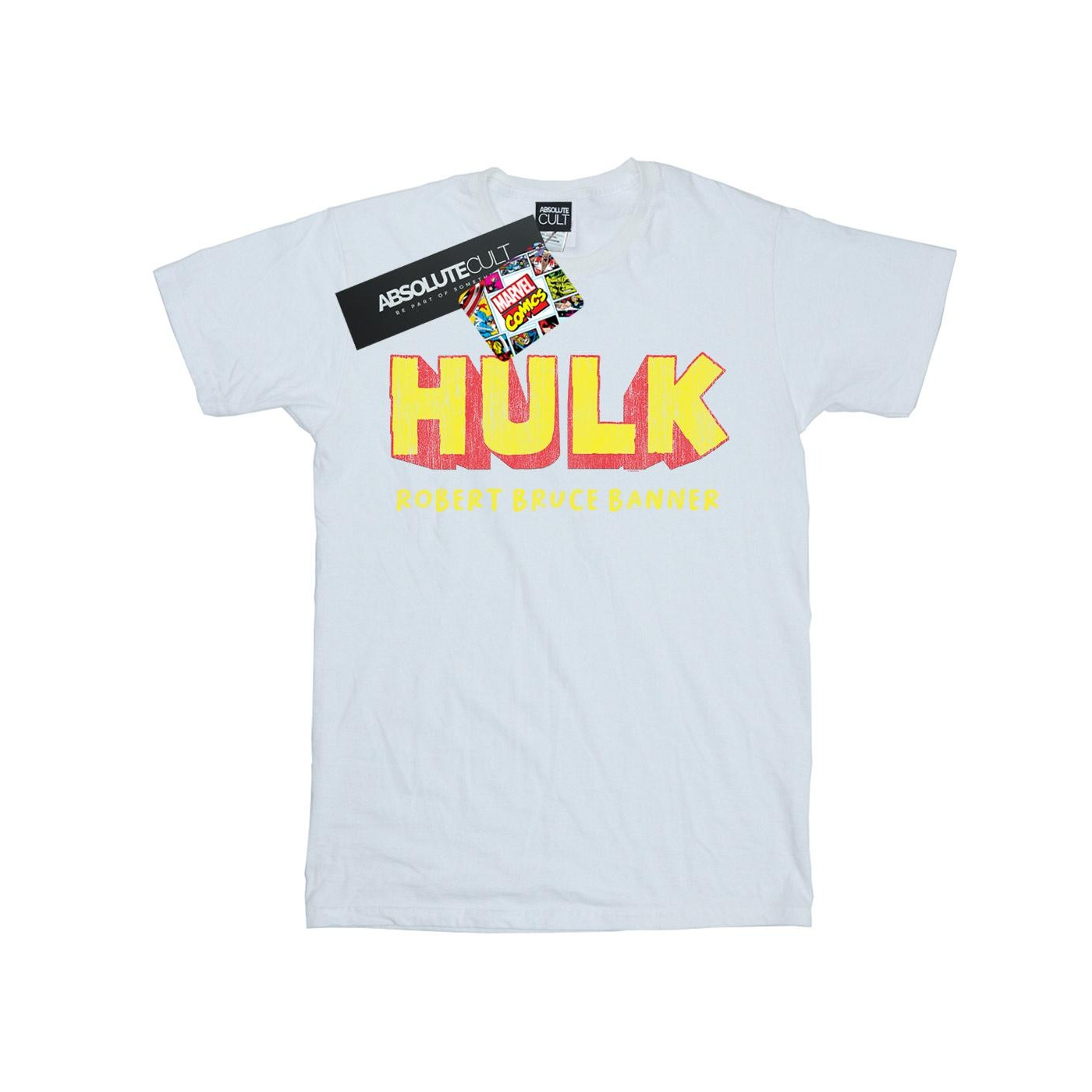 Li-cense Marvel heren hulk aka robert bruce banner t-shirt