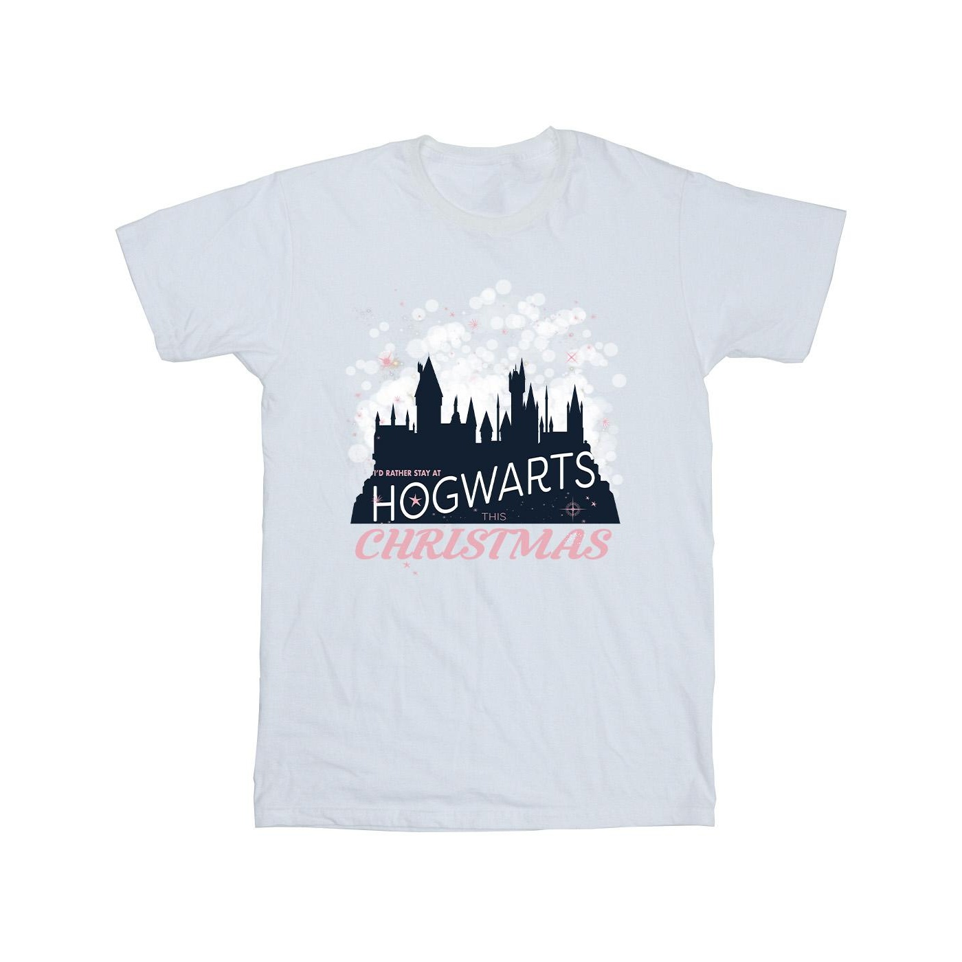 Li-cense Harry potter heren zweinstein kerstmis t-shirt