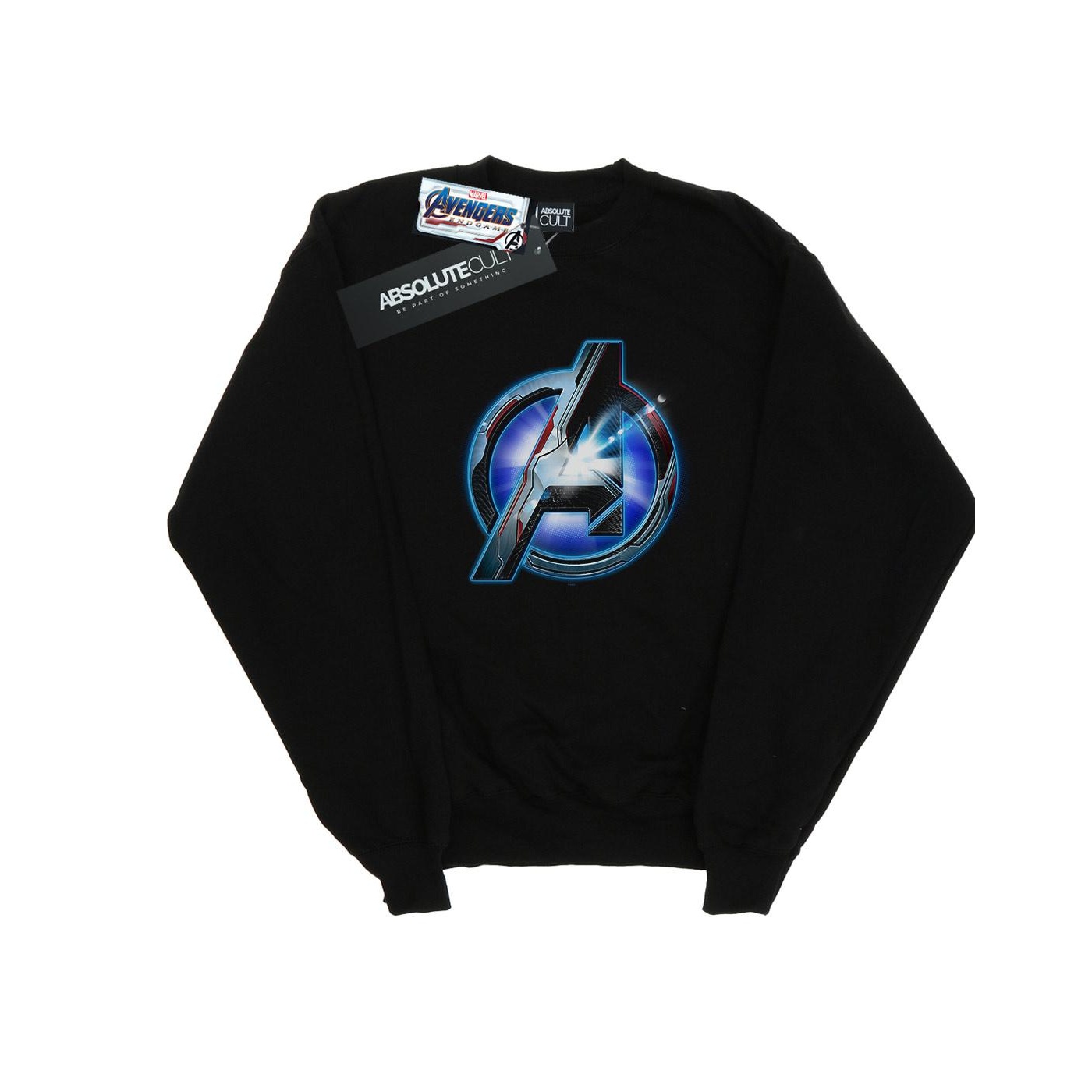 Li-cense Marvel dames avengers endgame gloeiend logo sweatshirt