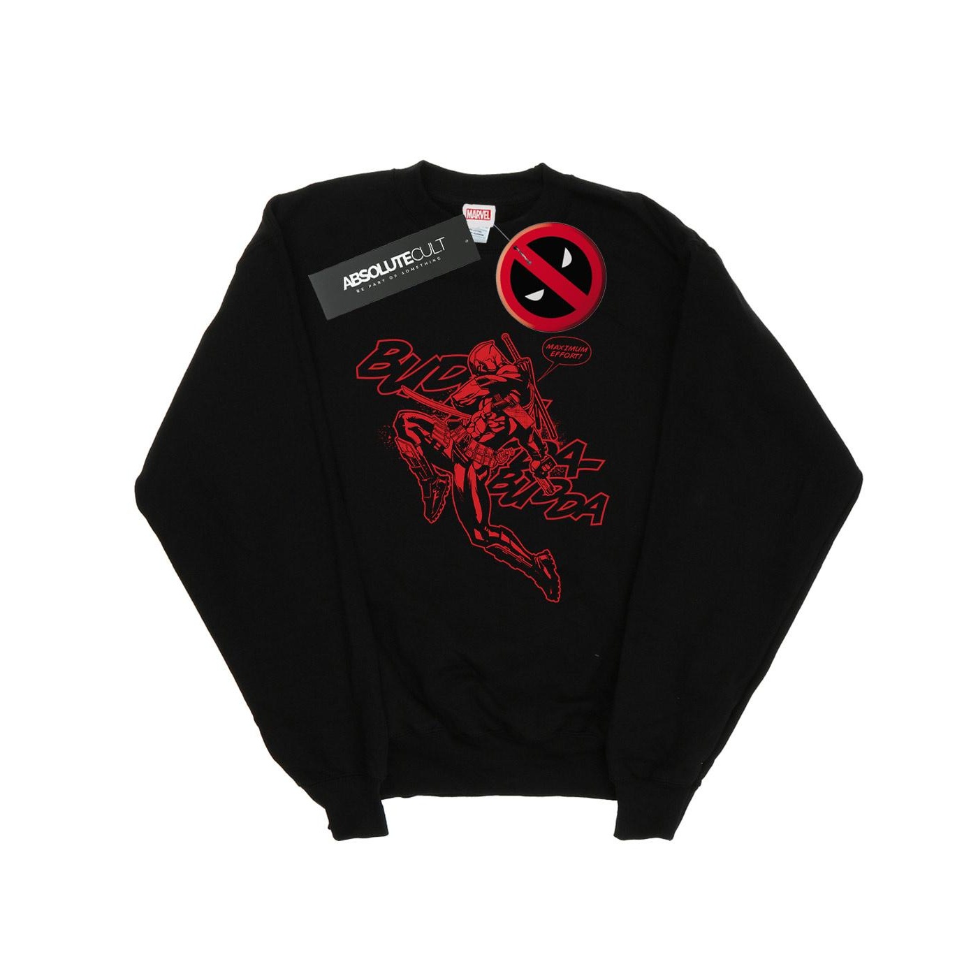 Marvel Avengers Heren deadpool budda budda sweatshirt