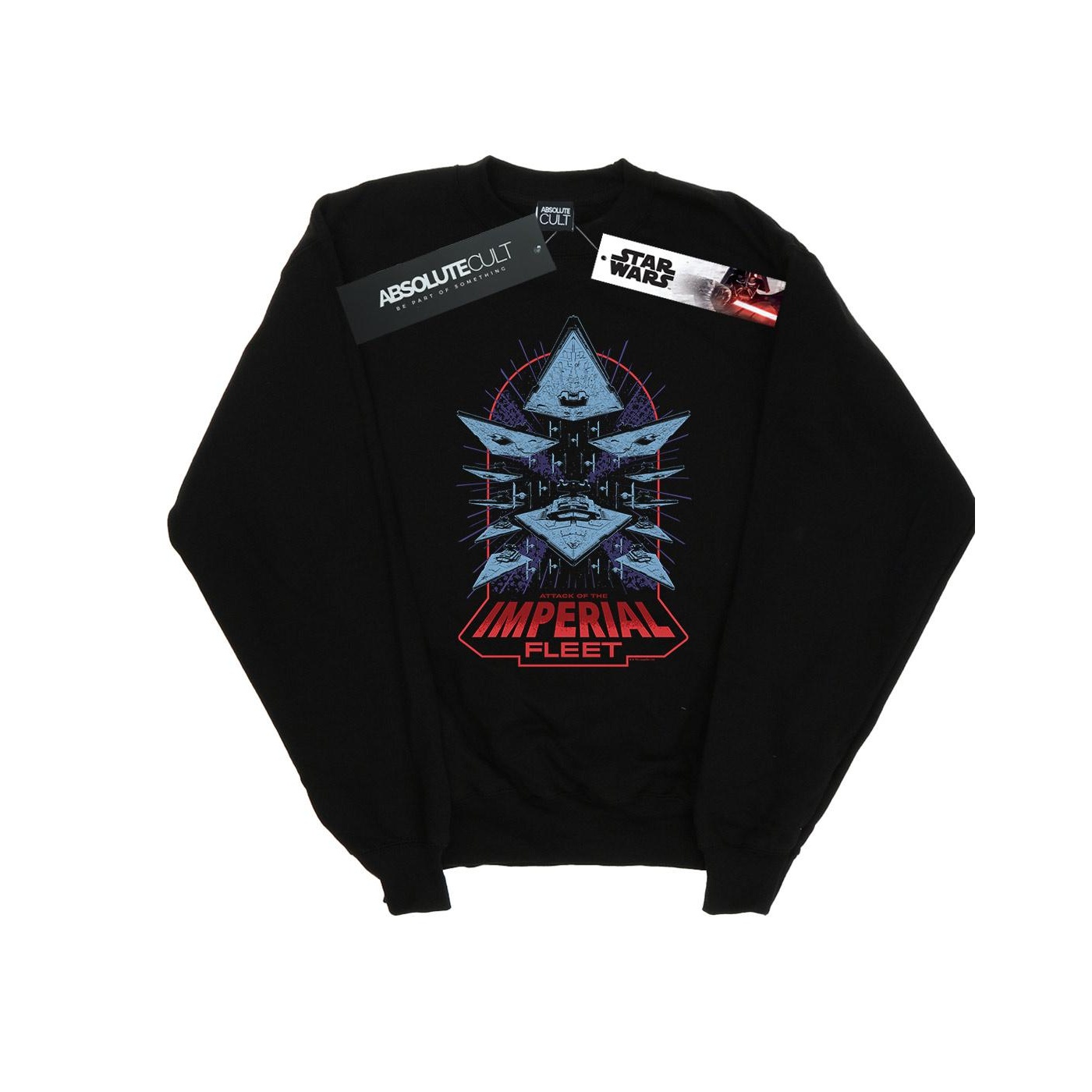 Li-cense Star wars heren aanval van de keizerlijke vloot sweatshirt
