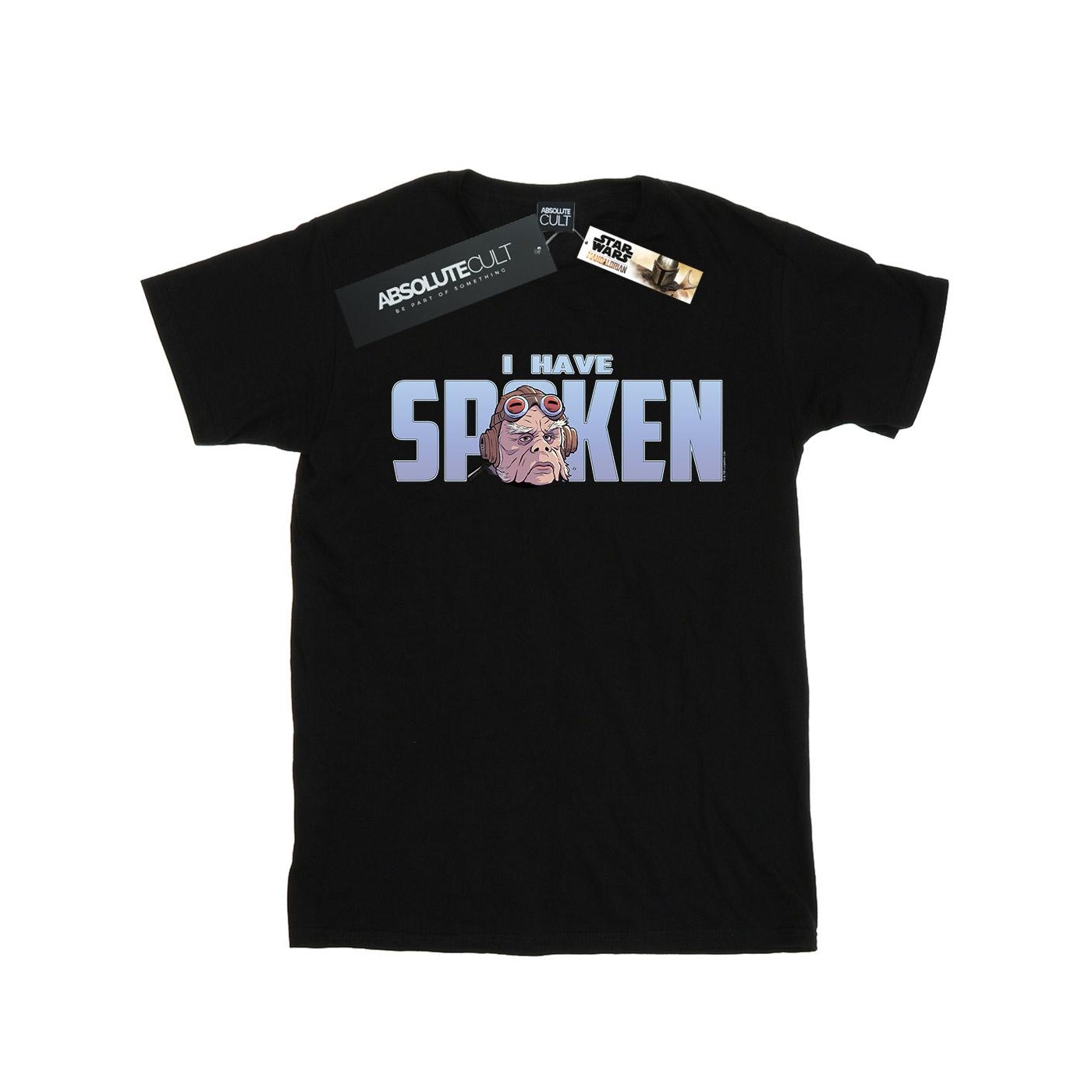 Li-cense Star wars heren the mandalorian kuiil ik heb gesproken t-shirt