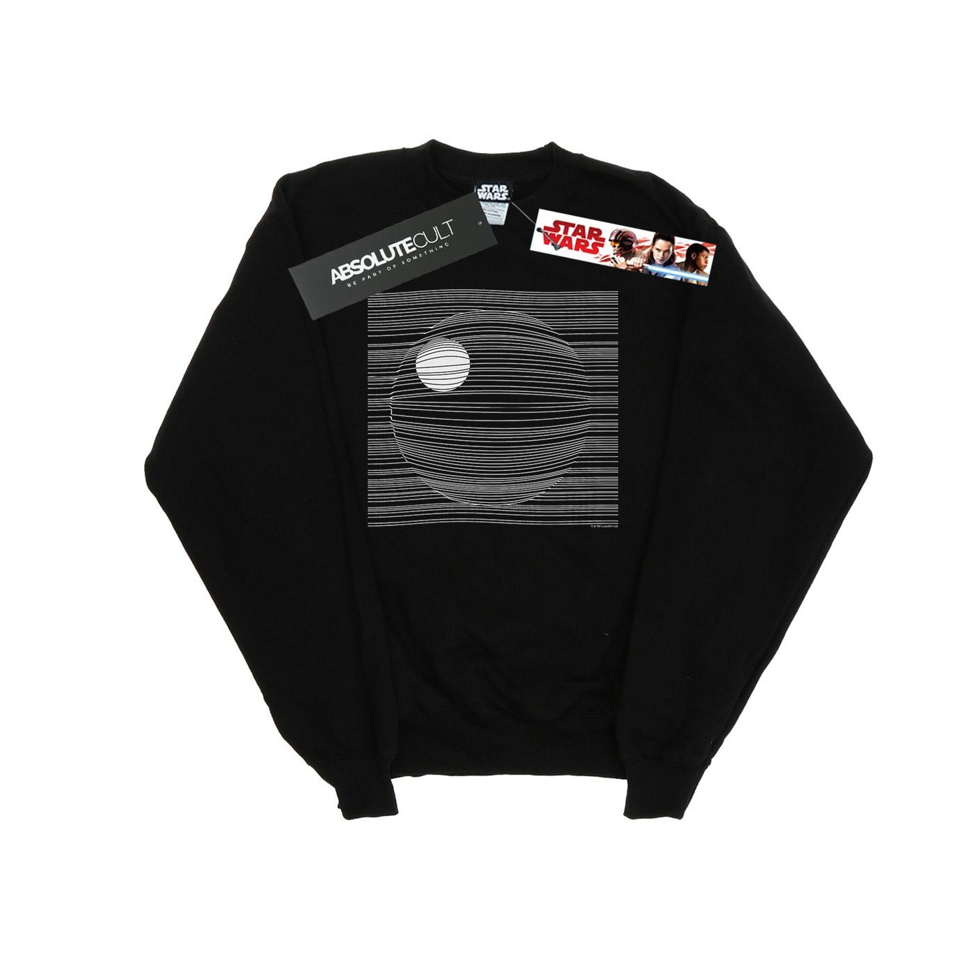 Li-cense Star wars heren death star lines sweatshirt
