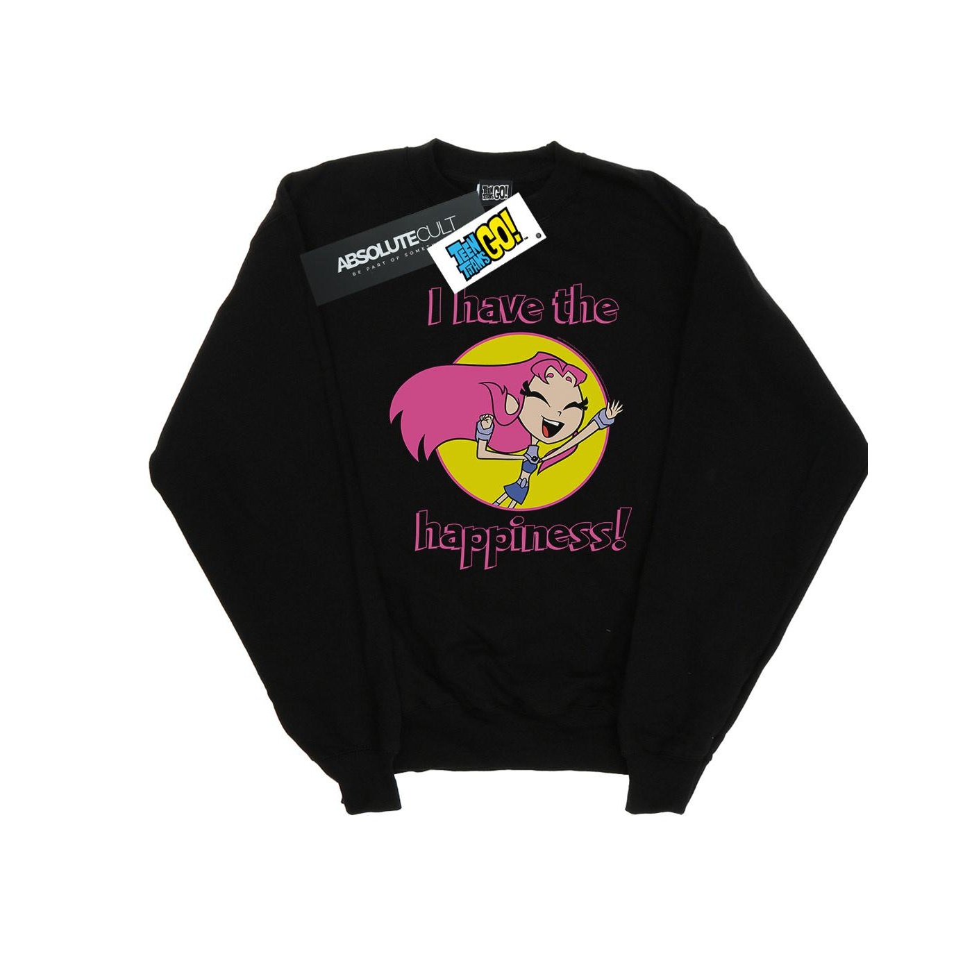 DC Comics Dames teen titans go i have the happiness sweatshirt