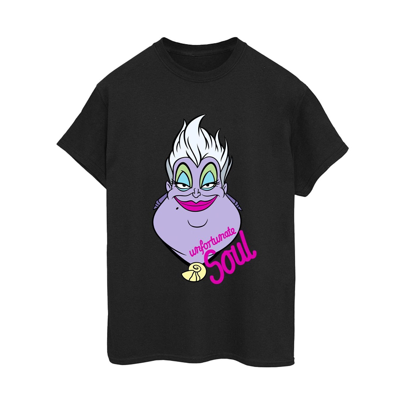 Li-cense Disney dames villains ursula ongelukkige ziel katoenen vriendje t-shirt
