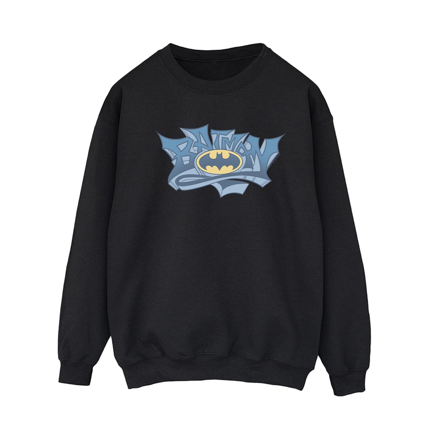 DC Comics Dames batman graffiti logo sweatshirt