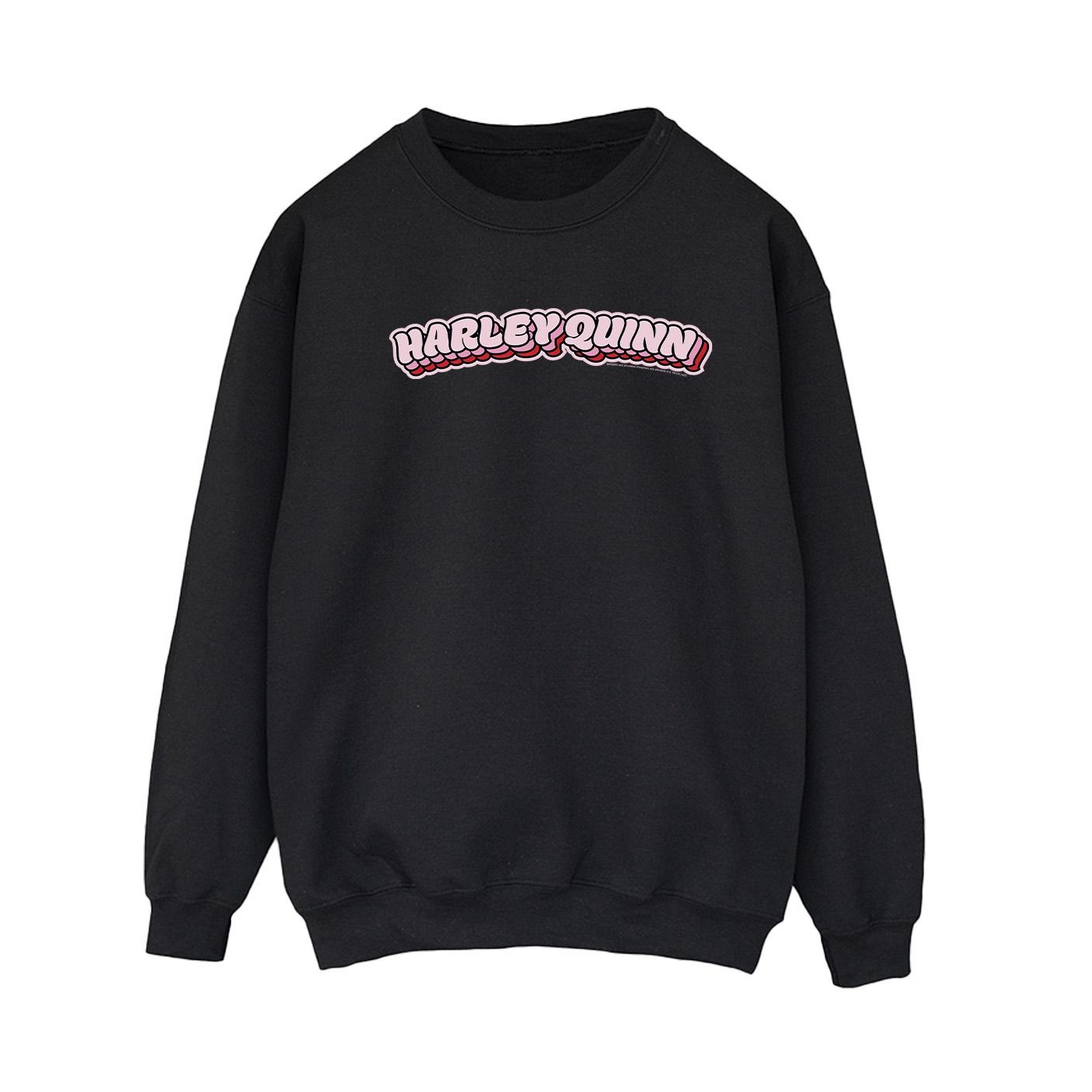 DC Comics Dames batman harley quinn logo sweatshirt