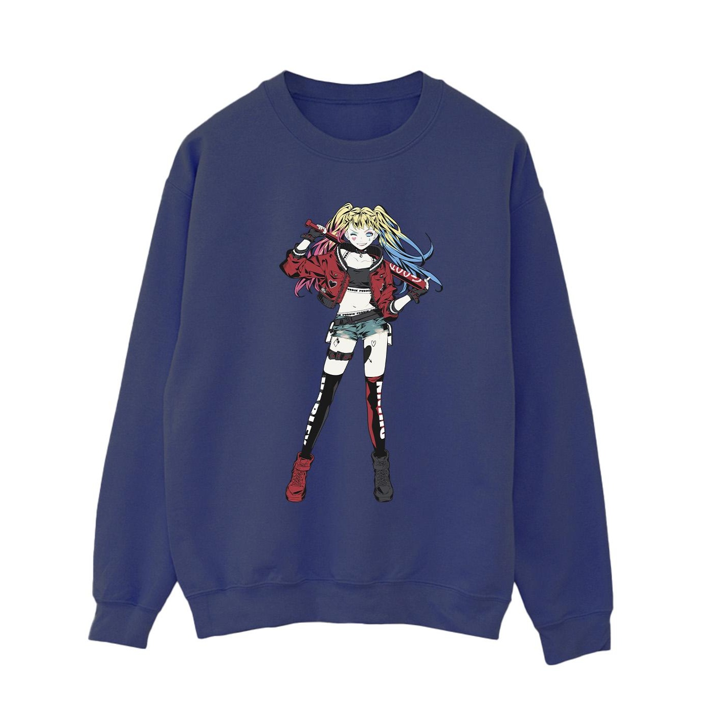 DC Comics Dames harley quinn staande houding sweatshirt