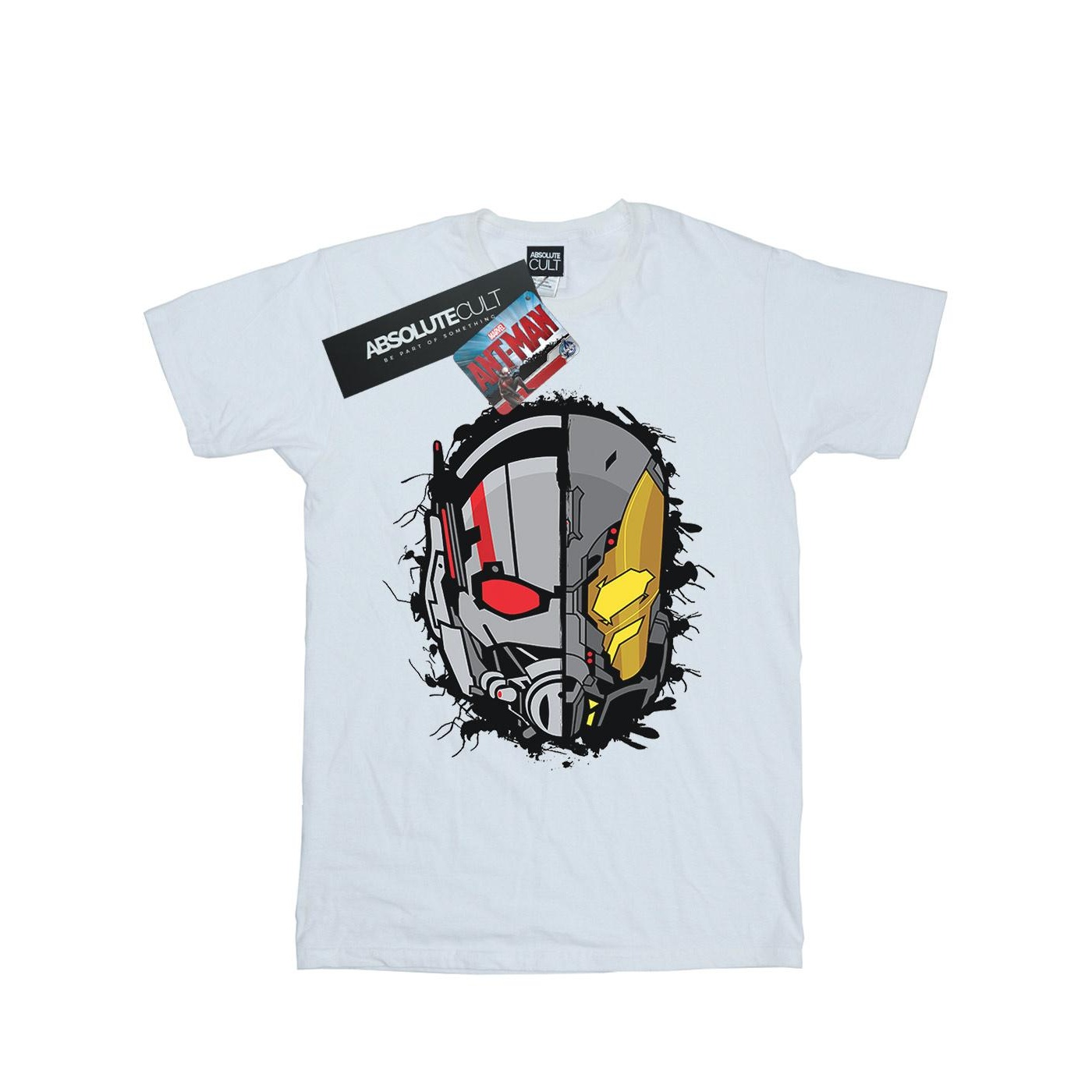 Li-cense Marvel heren ant-man split helmet t-shirt