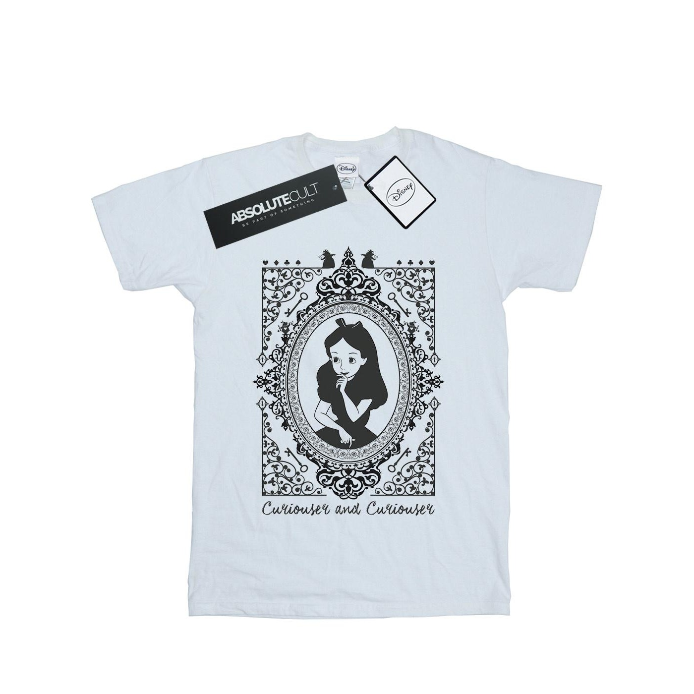 Li-cense Disney heren alice in wonderland frame t-shirt