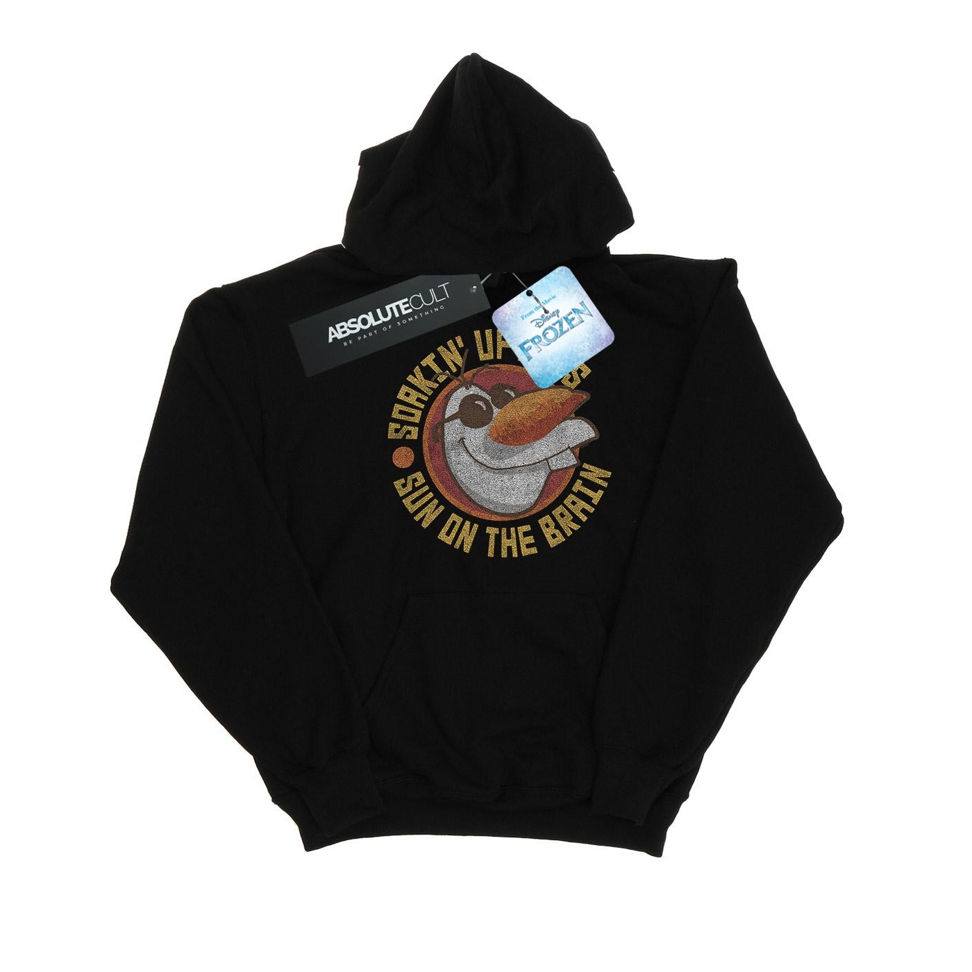 Li-cense Disney dames frozen olaf sun on the brain hoodie