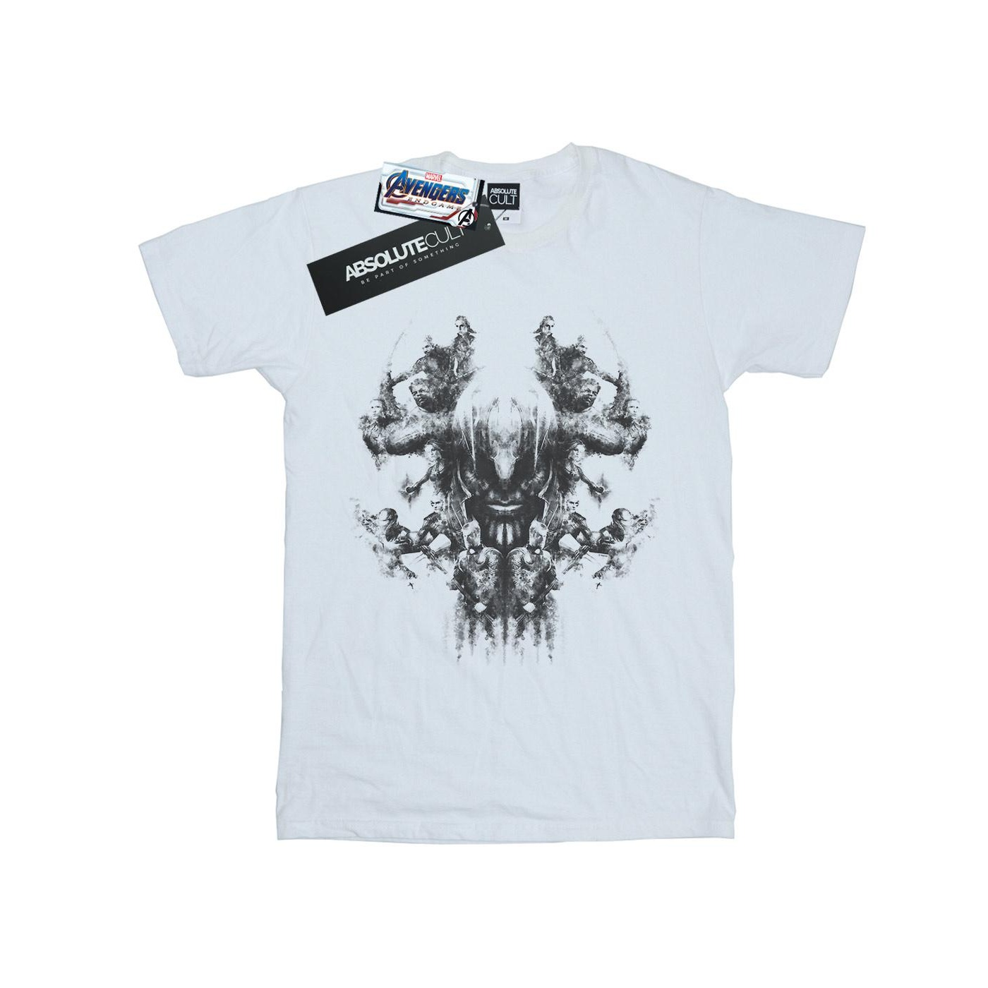 Li-cense Marvel heren avengers endgame thanos rorschach t-shirt