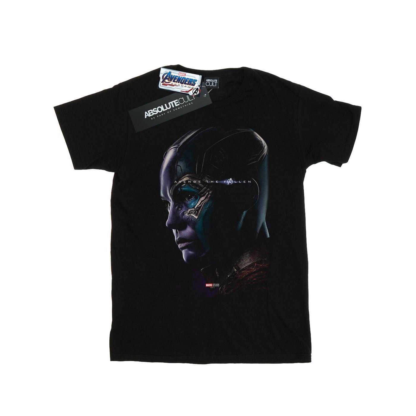 Li-cense Marvel heren avengers endgame avenge the fallen nebula t-shirt