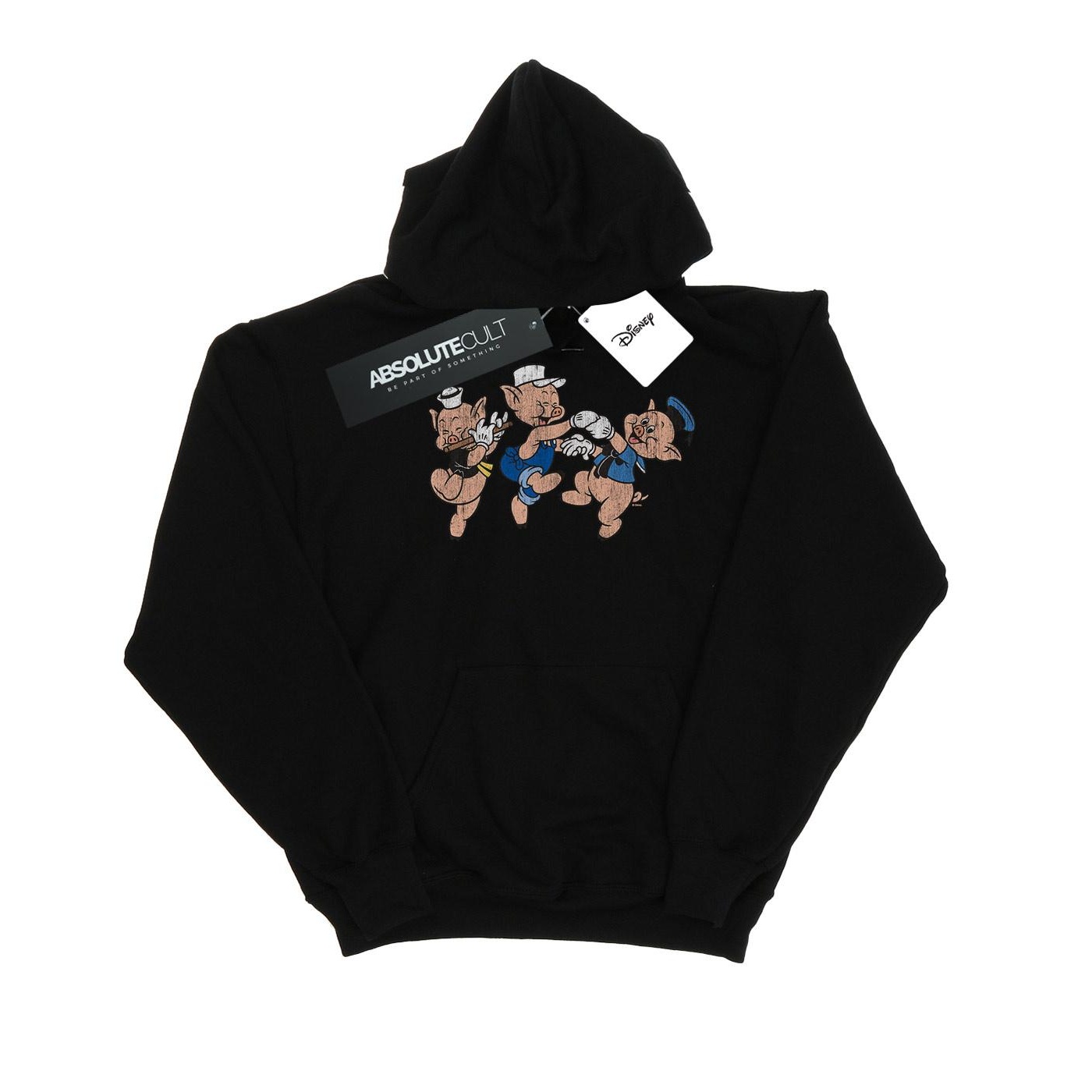 Li-cense Disney dames drie kleine varkentjes hebben plezier hoodie