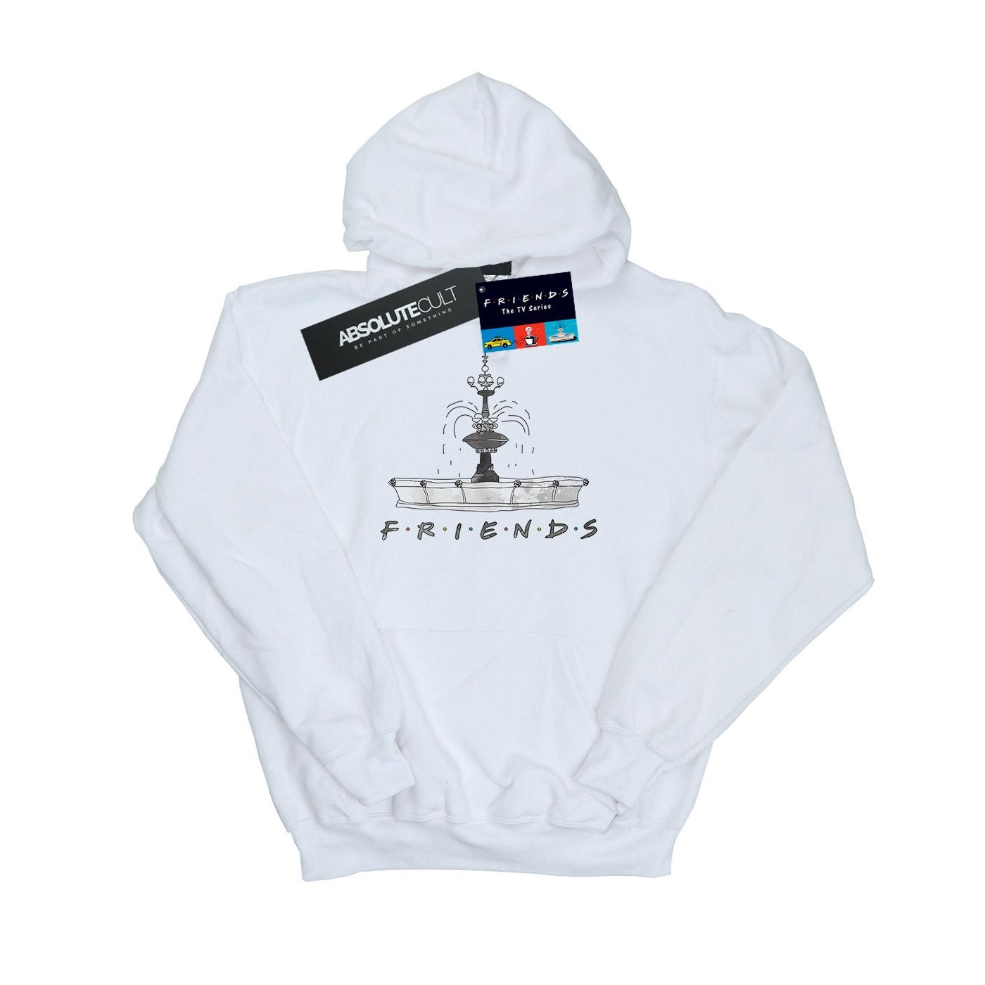 Li-cense Friends heren fontein schets hoodie