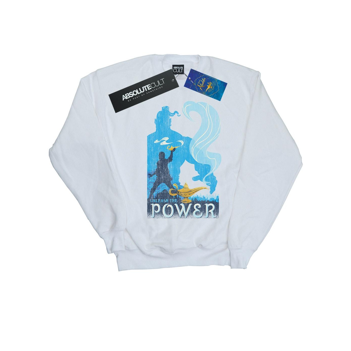 Li-cense Disney dames aladdin movie unleash the power sweatshirt