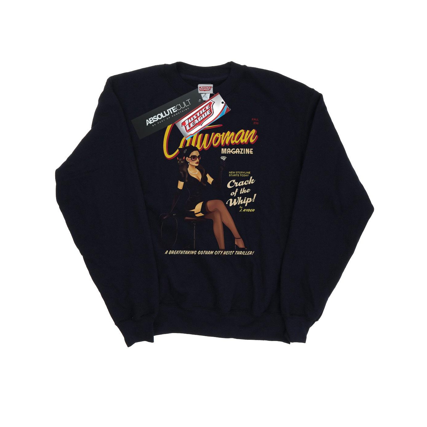 DC Comics Dames catwoman bombshell cover sweatshirt