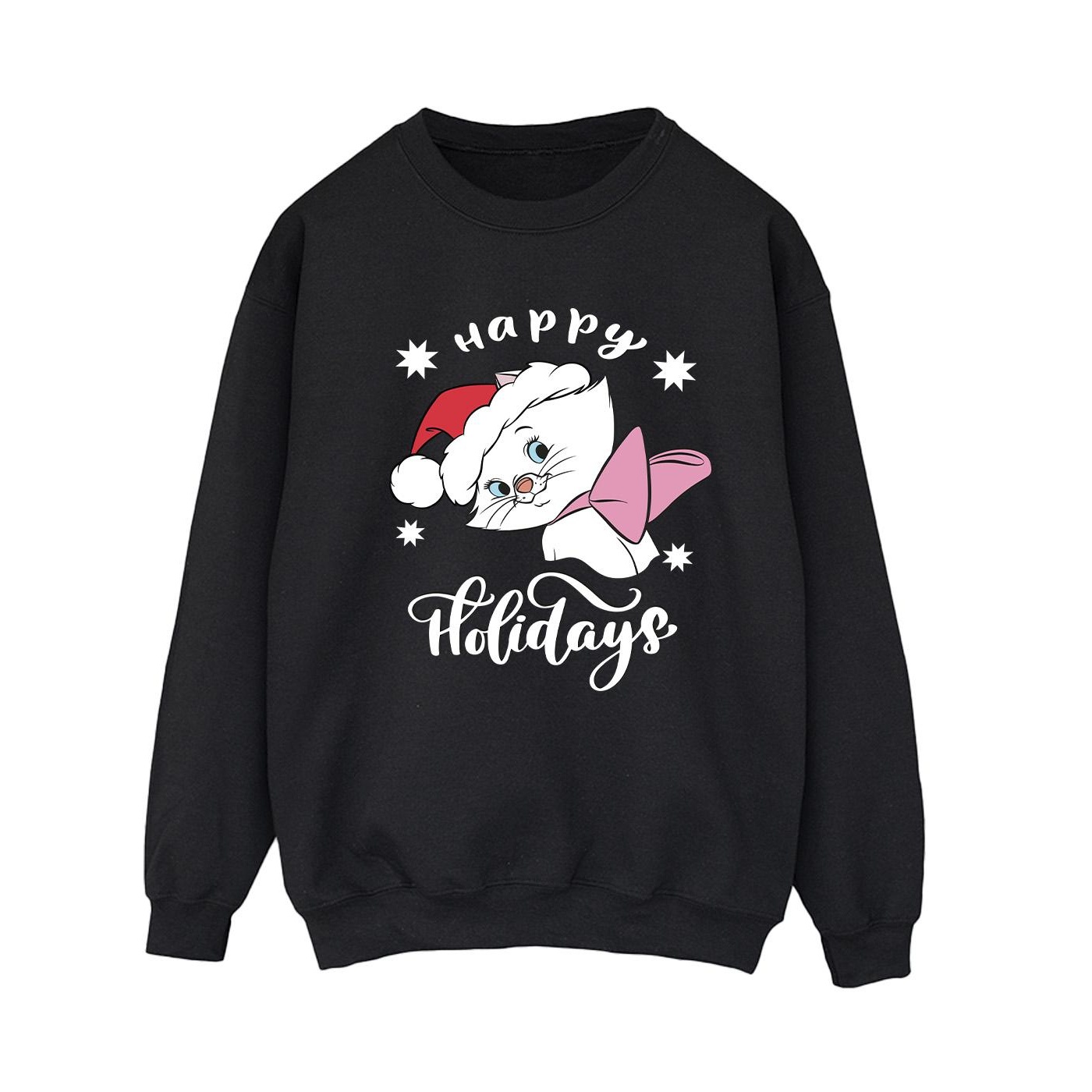 Li-cense Disney dames the aristocats happy holidays sweatshirt