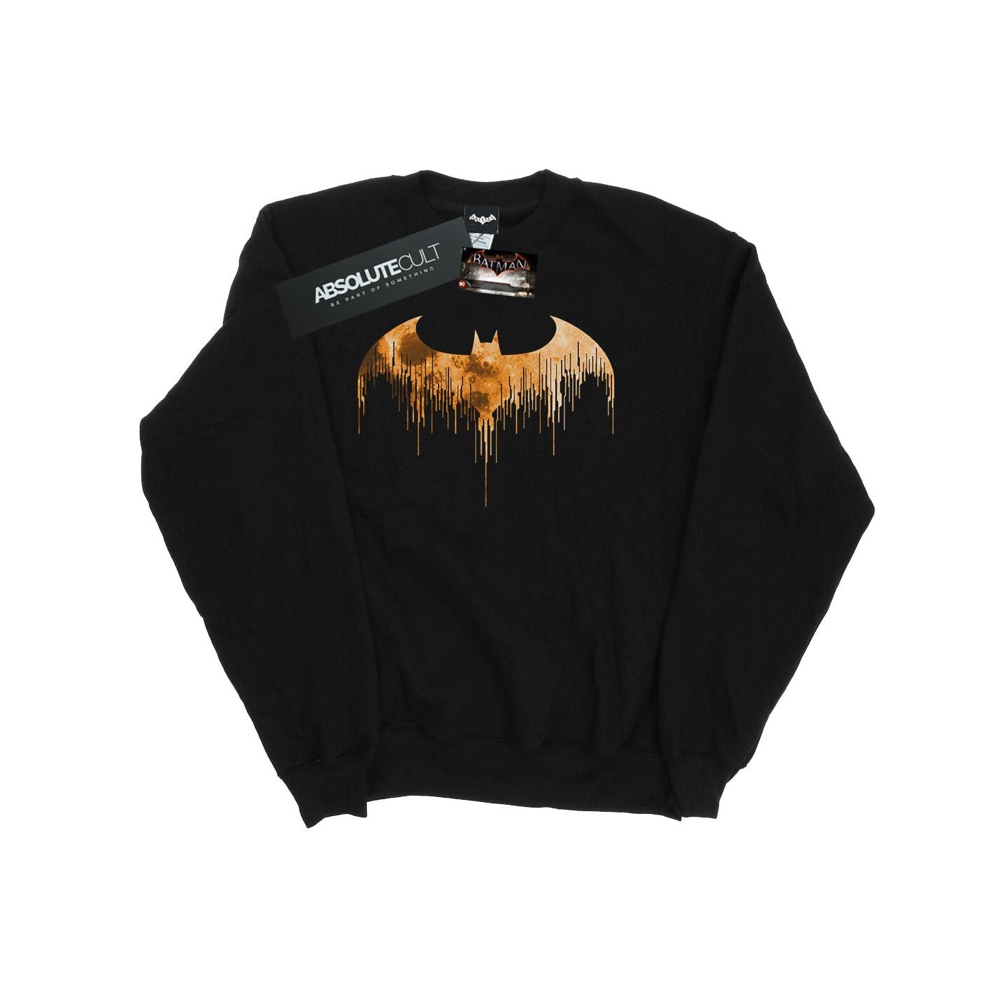 DC Comics Dames batman arkham knight halloween maan logo vulling sweatshirt