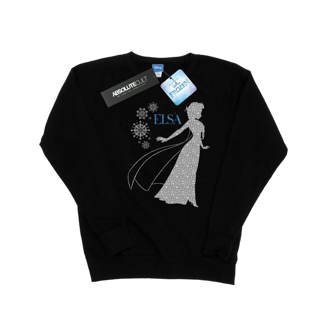 Disney Dames frozen elsa kerst silhouet sweatshirt