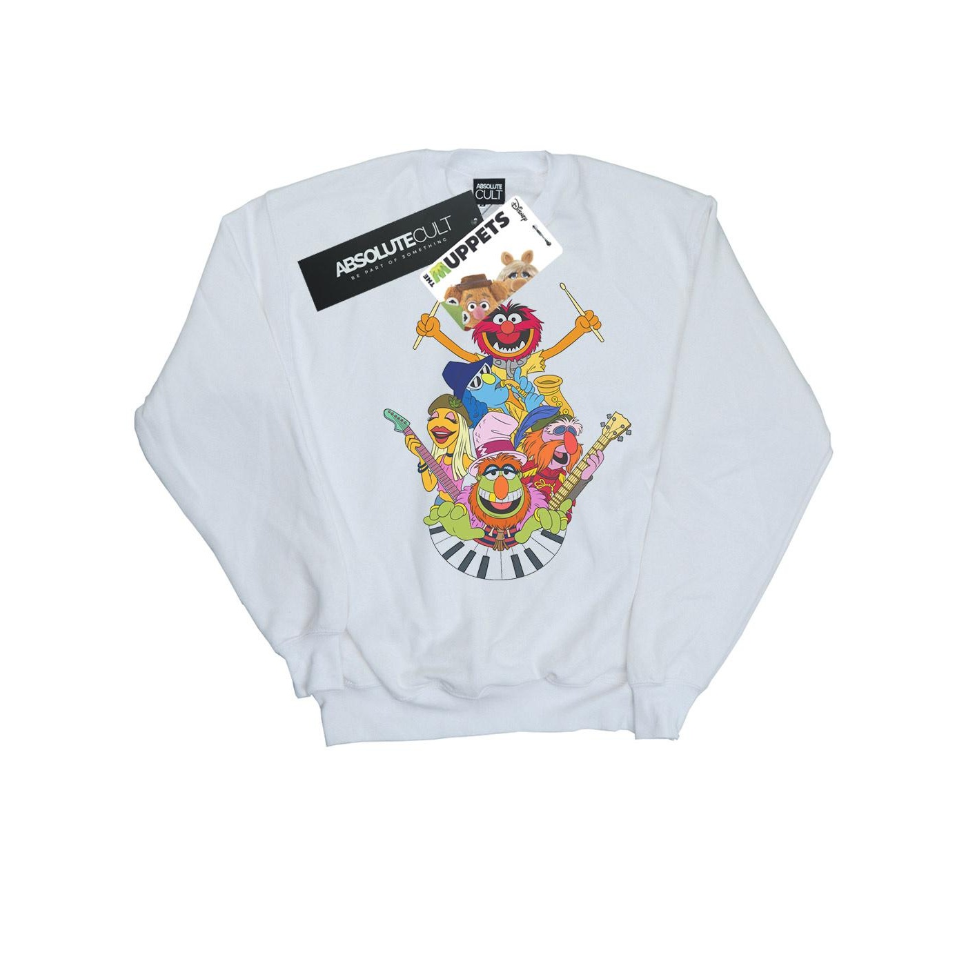 Li-cense Disney dames the muppets dr teeth and the electric mayhem sweatshirt