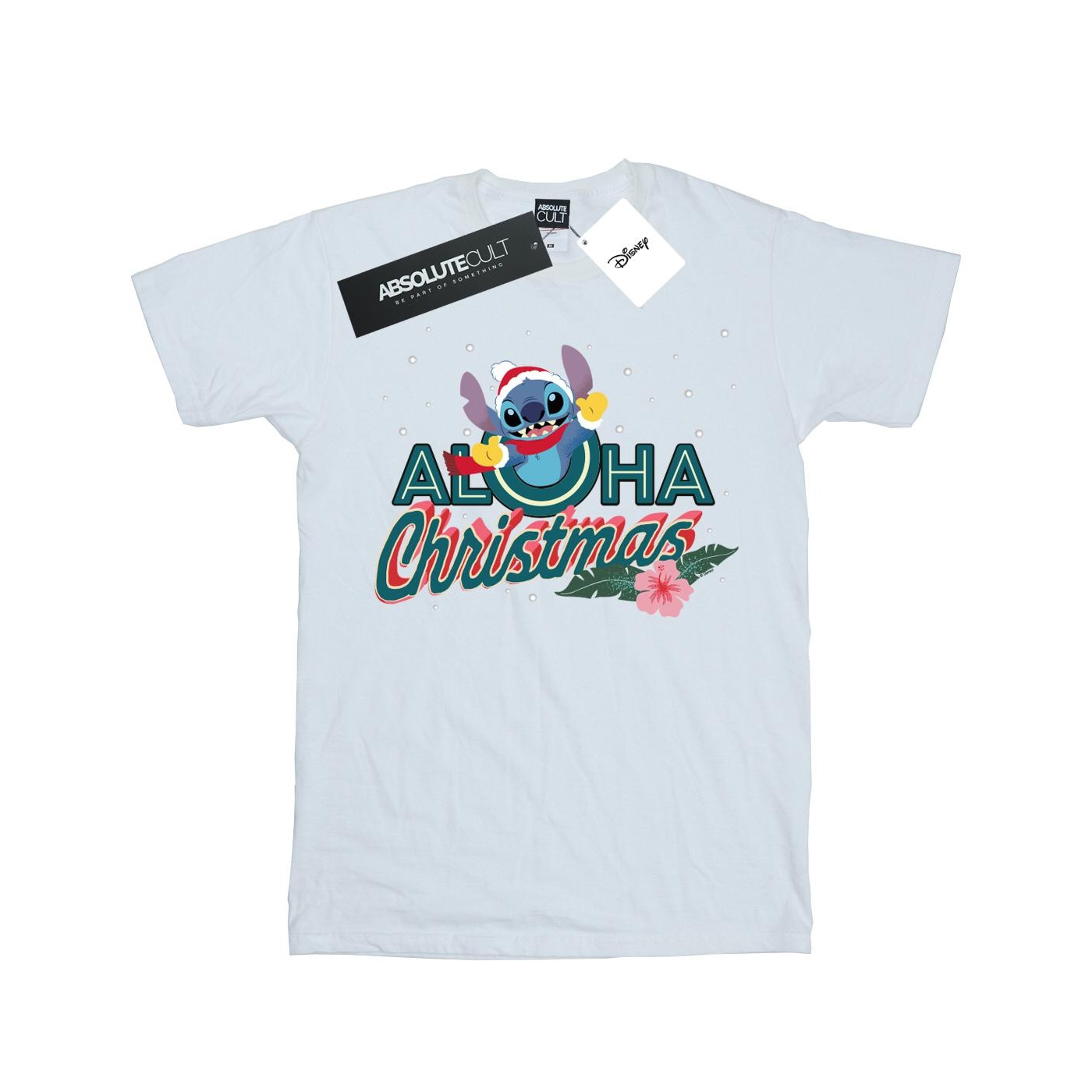 Li-cense Disney heren lilo en stitch aloha kerstmis t-shirt