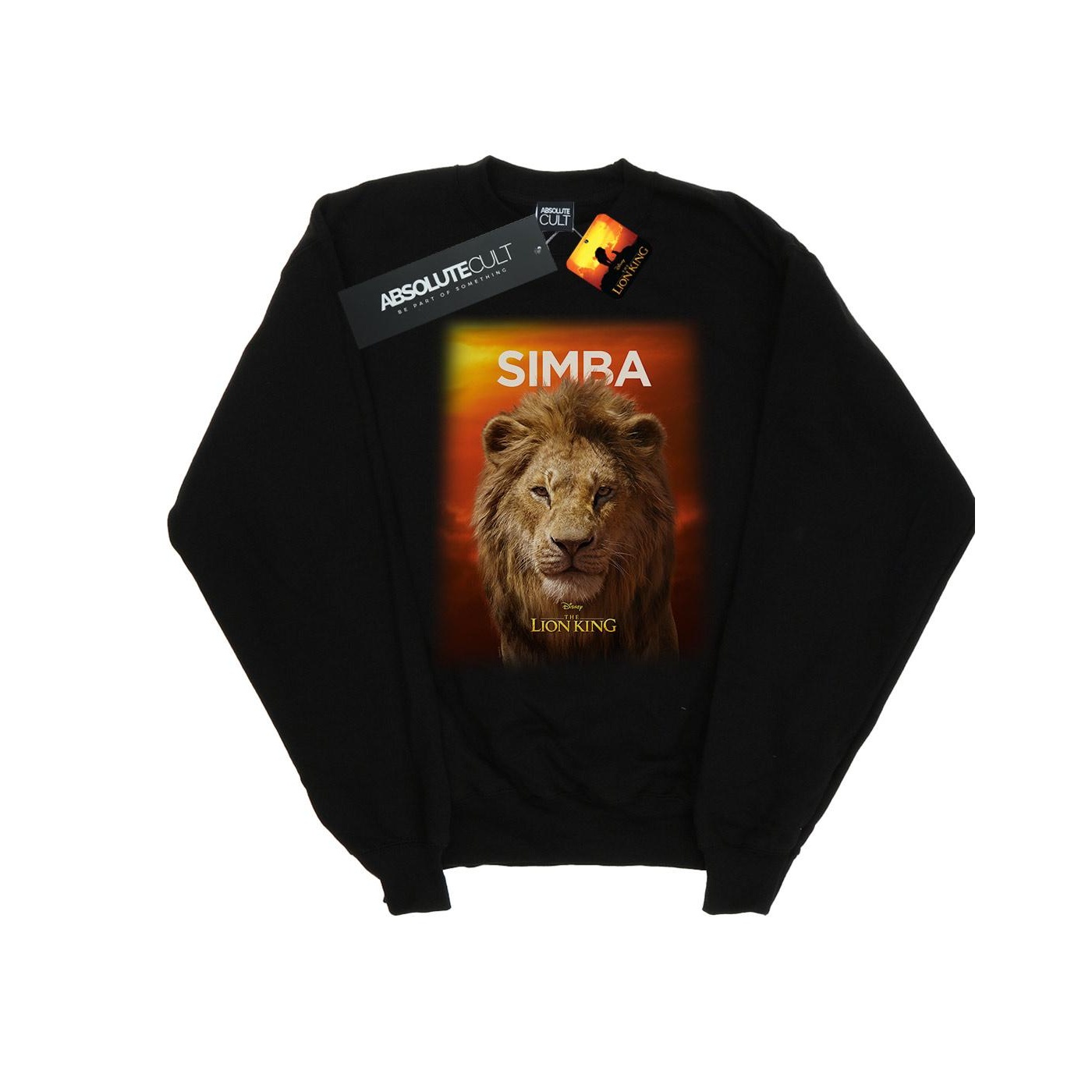 Li-cense Disney heren the lion king film volwassen simba poster sweatshirt