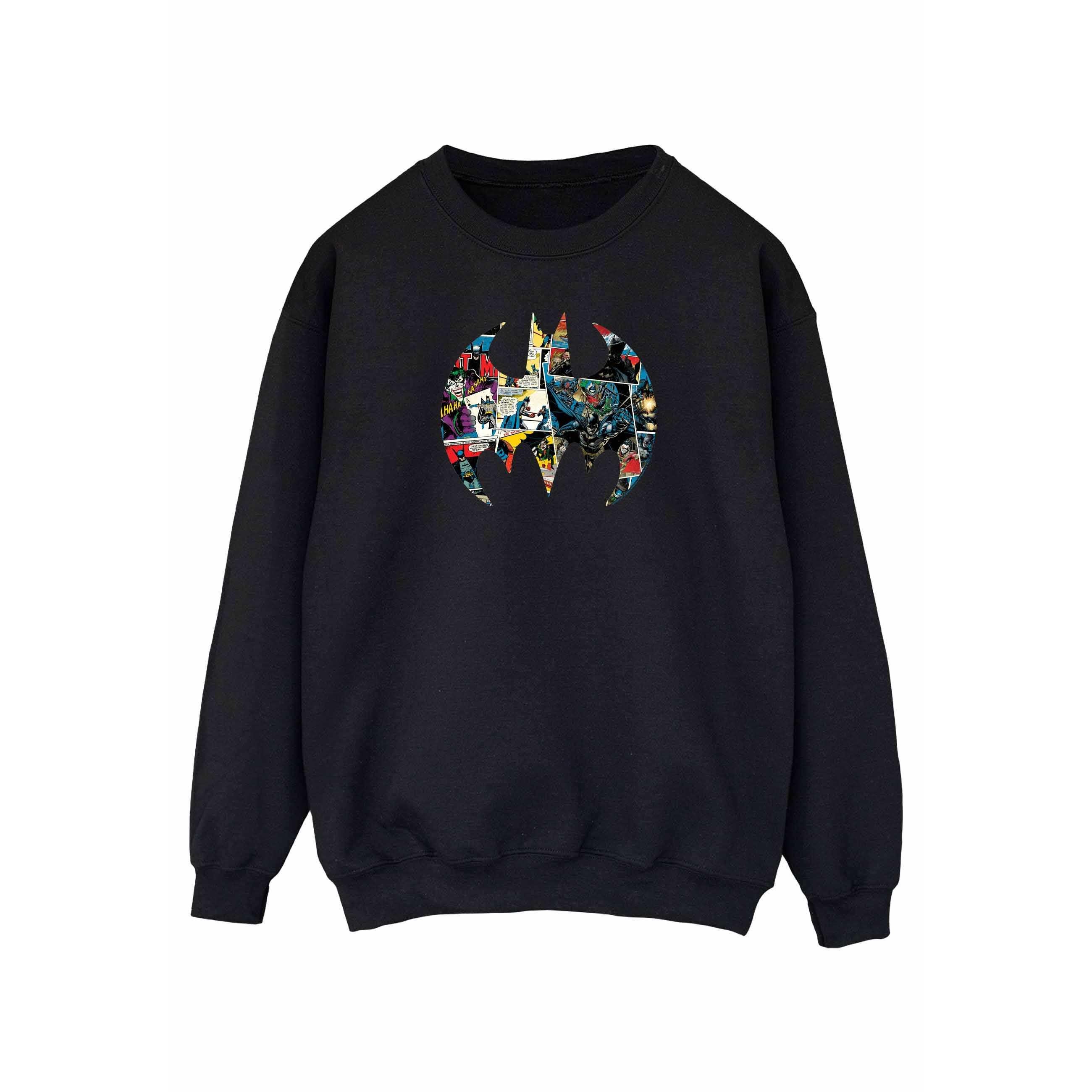 DC Comics Dames batman logo sweatshirt