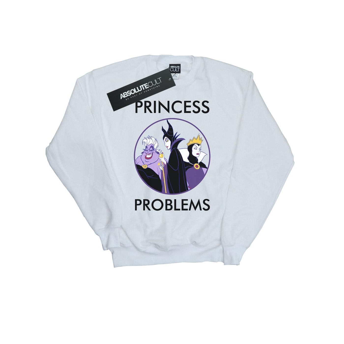 Li-cense Disney heren schurken prinses hoofdpijn sweatshirt
