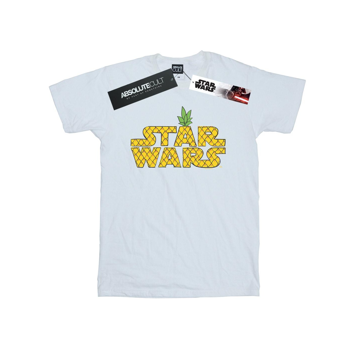 Li-cense Star wars heren ananas logo t-shirt