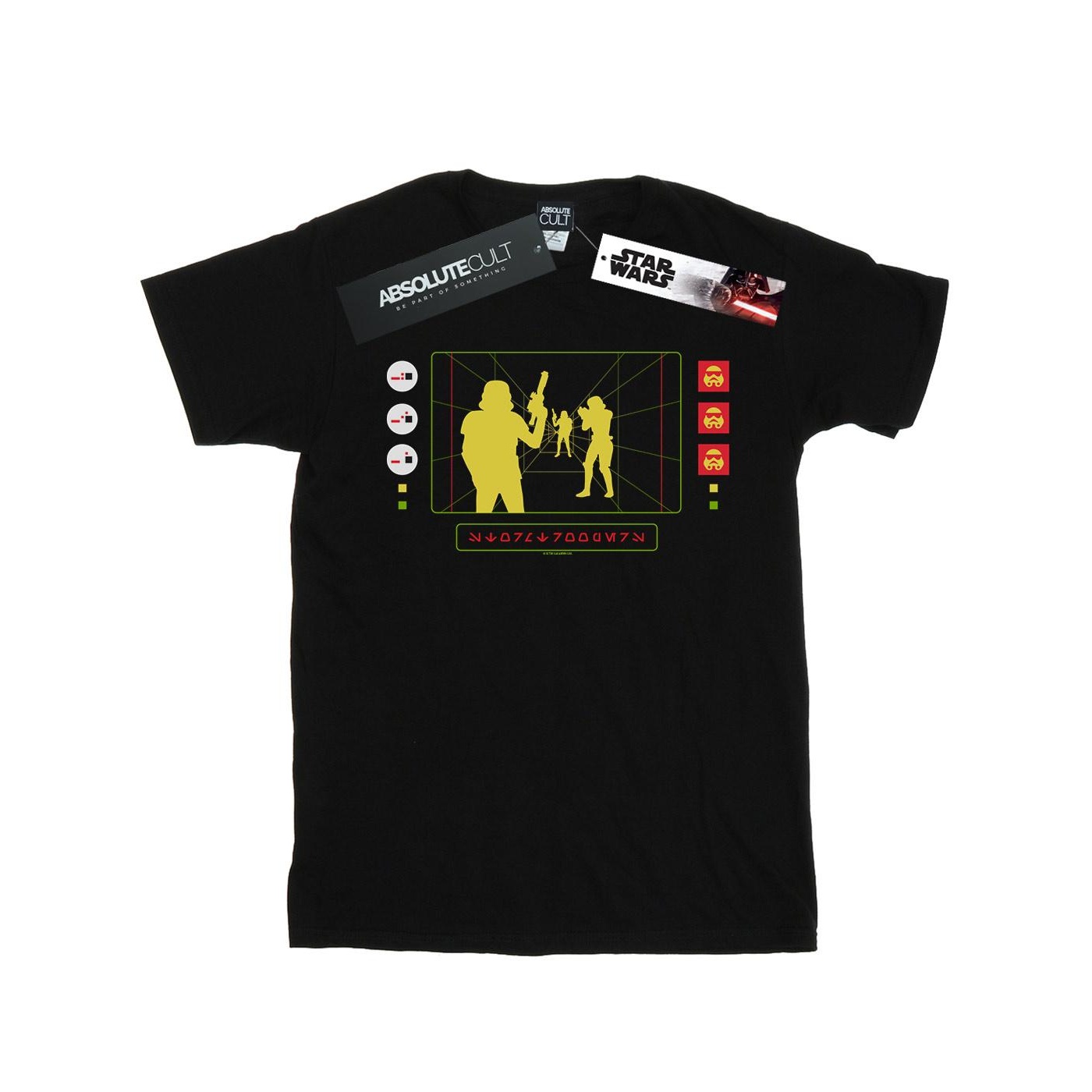 Li-cense Star wars jongens stormtrooper richt computer t-shirt