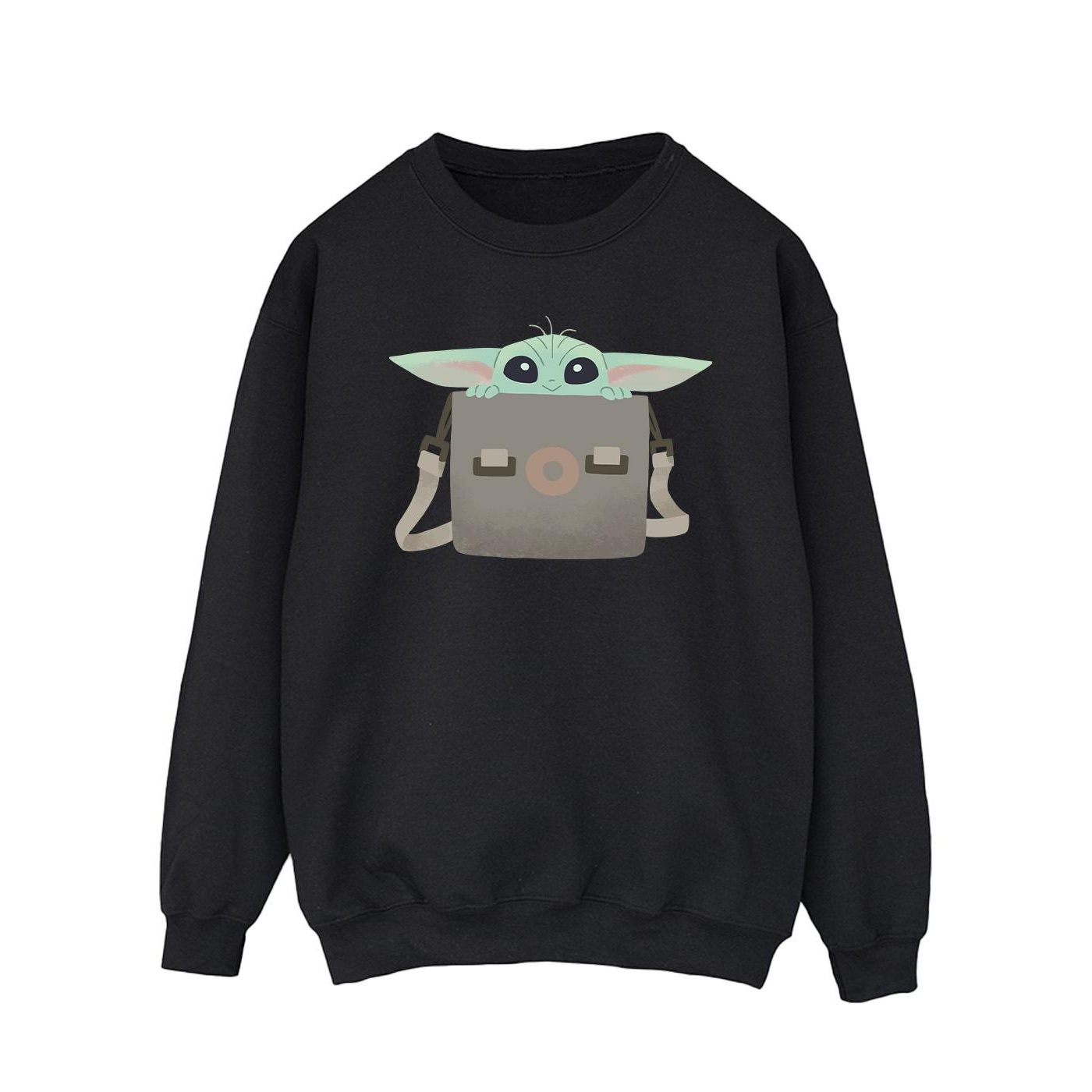 Li-cense Star wars heren the mandalorian grogu bagage sweatshirt