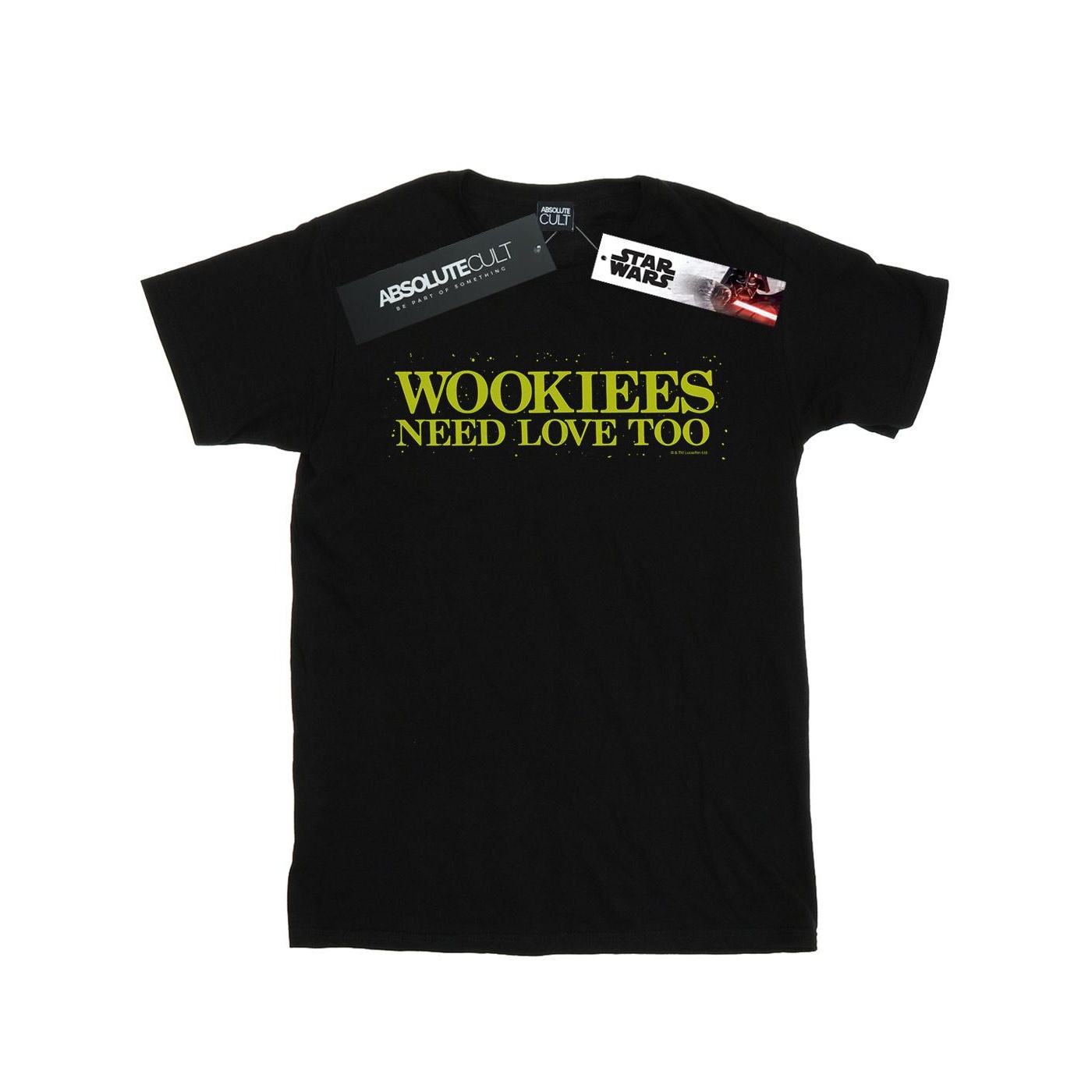 Li-cense Star wars heren wookiees hebben ook liefde nodig t-shirt