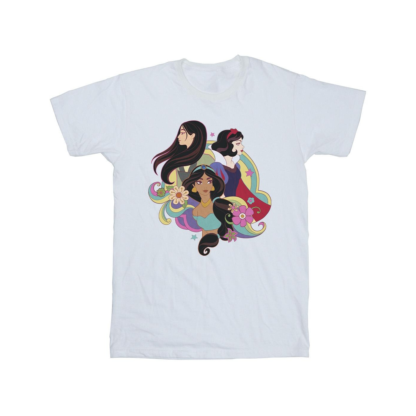 Li-cense Disney jongens prinses mulan jasmine sneeuwje t-shirt