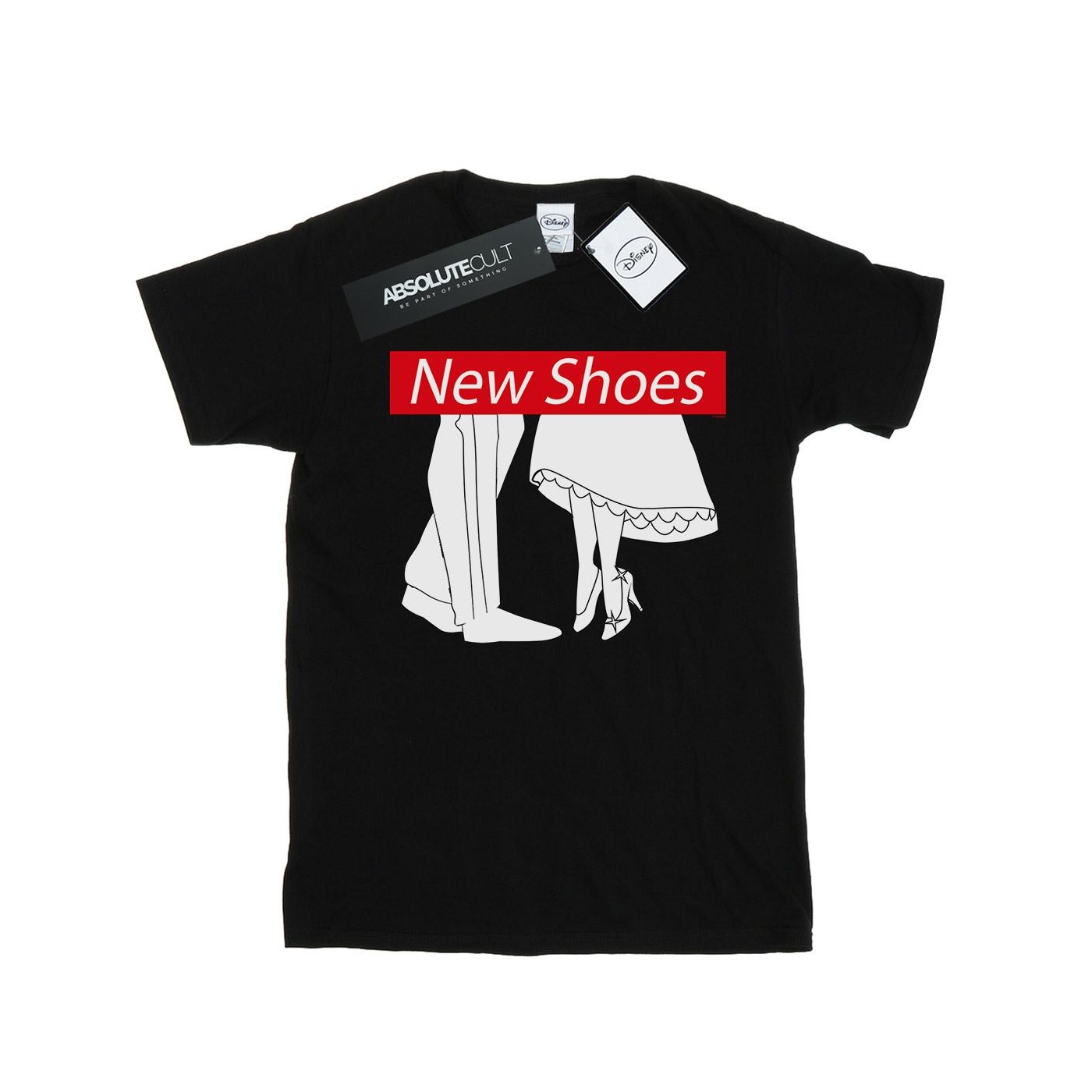 Li-cense Disney princess jongens assepoester nieuwe schoenen t-shirt