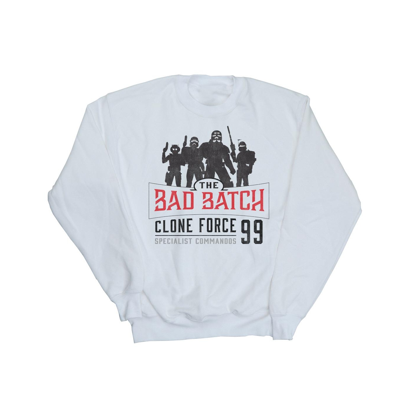 Li-cense Star wars heren the bad batch clone force 99 sweatshirt
